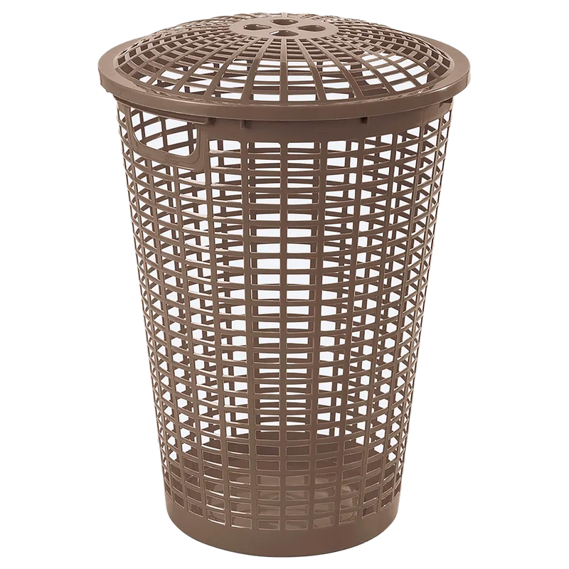 Cesta para Ropa Redonda Mocca RIMAX con Manijas