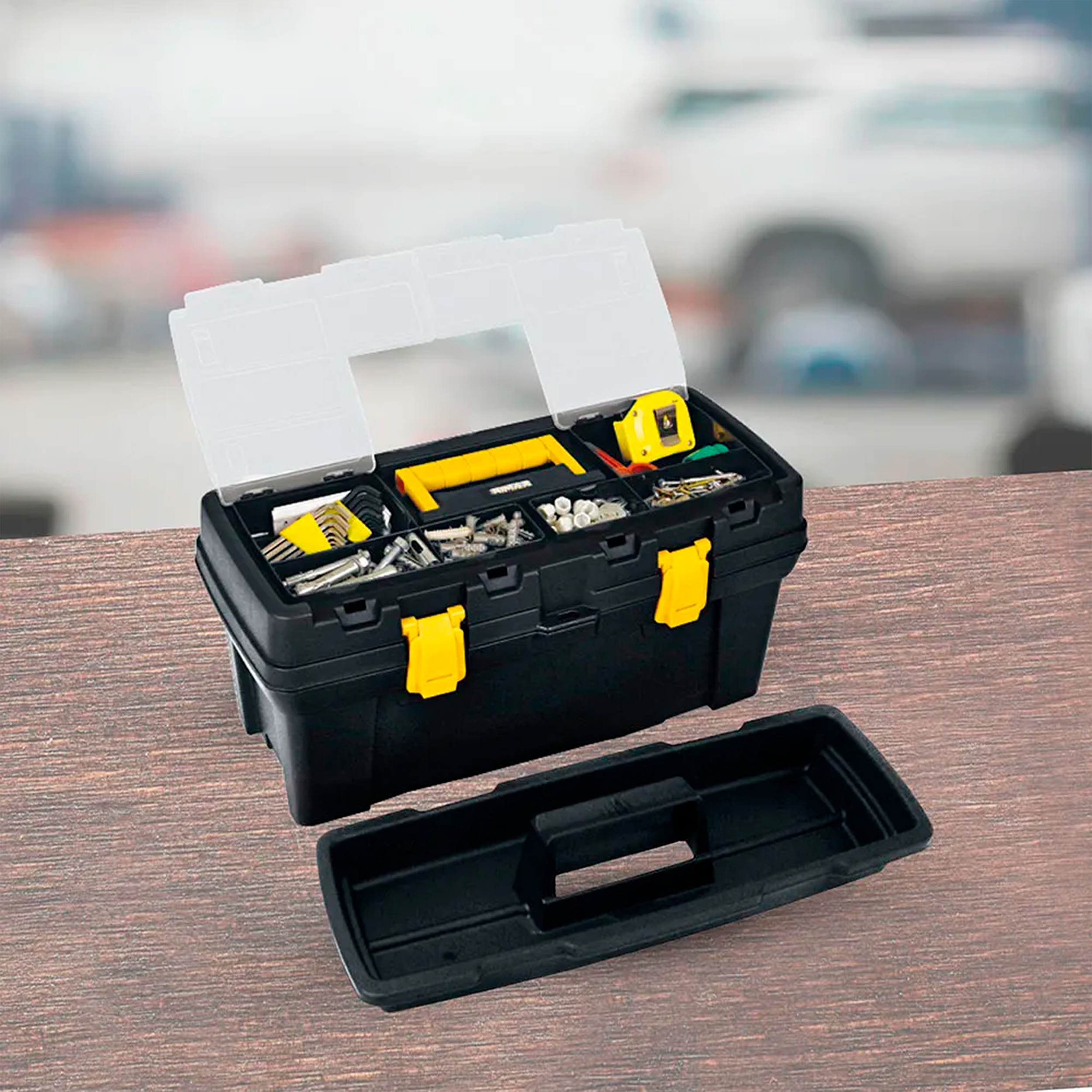 CAJA HERRAMIENTAS 20 PLUS CP NEGRO RIMAX