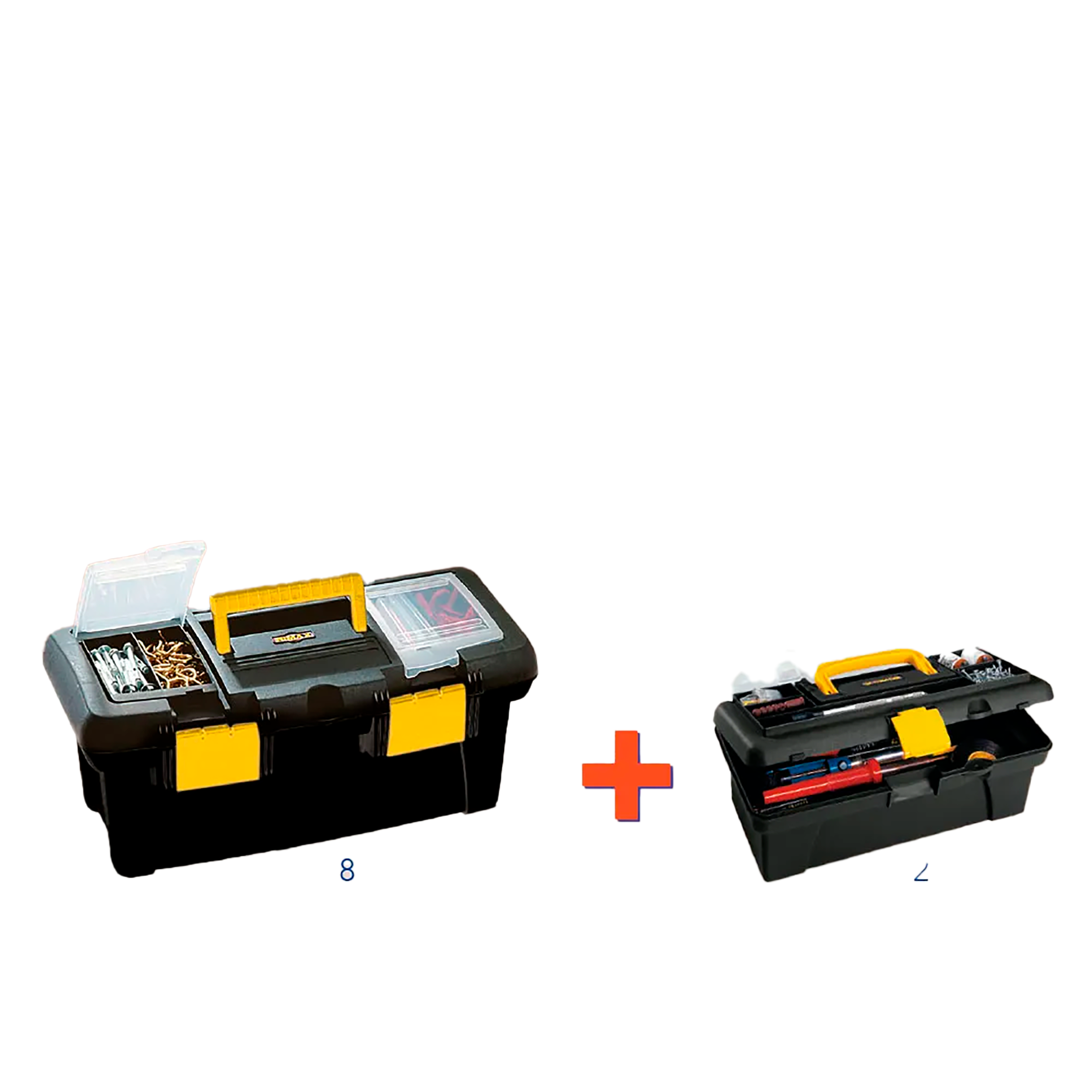 Combos Cajas de Herramienta, 1 de 22 Pulgadas, 1 de 12 Pulgadas RIMAX