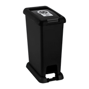 Basurero Pedal 20 Litros Negro RIMAX