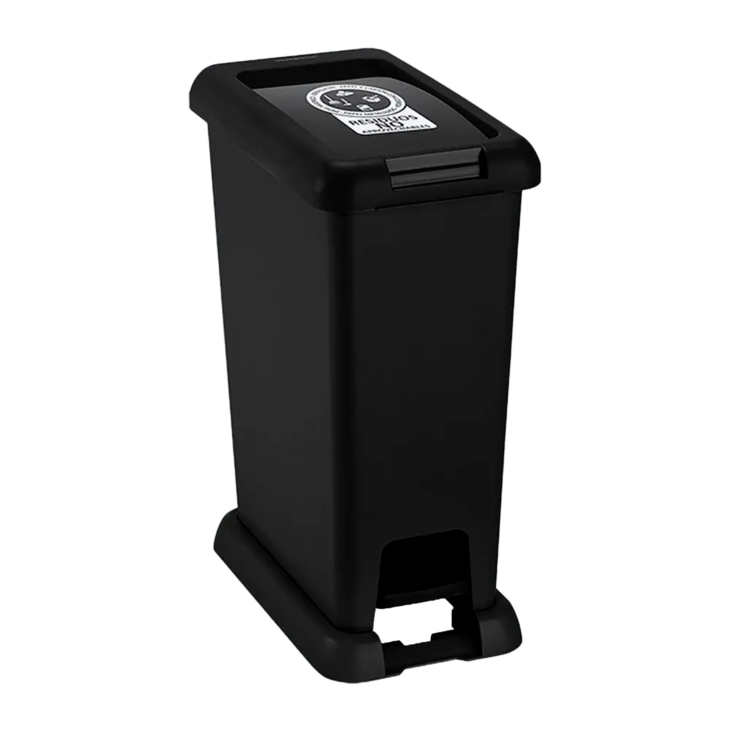 Basurero Pedal 20 Litros Negro RIMAX