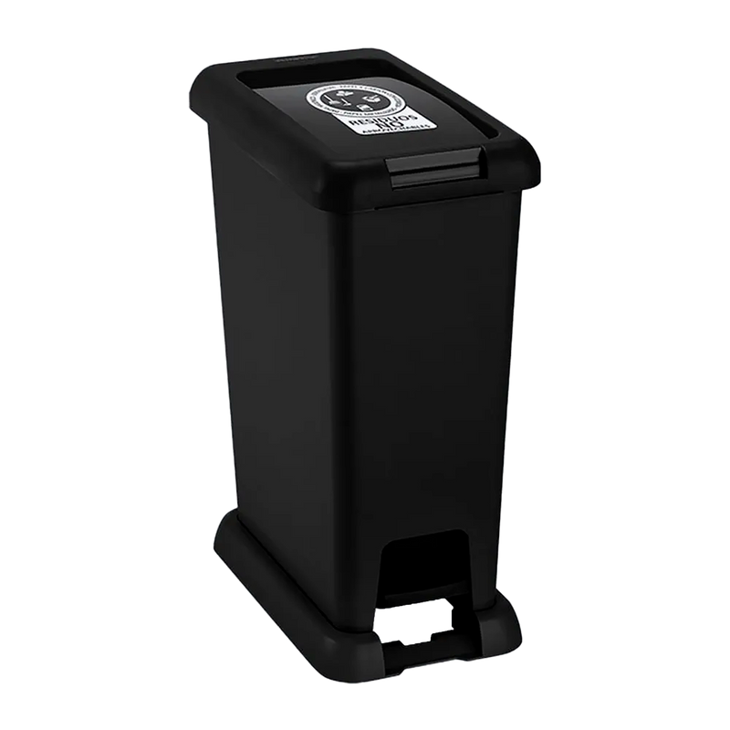 Basurero Pedal 20 Litros Negro RIMAX