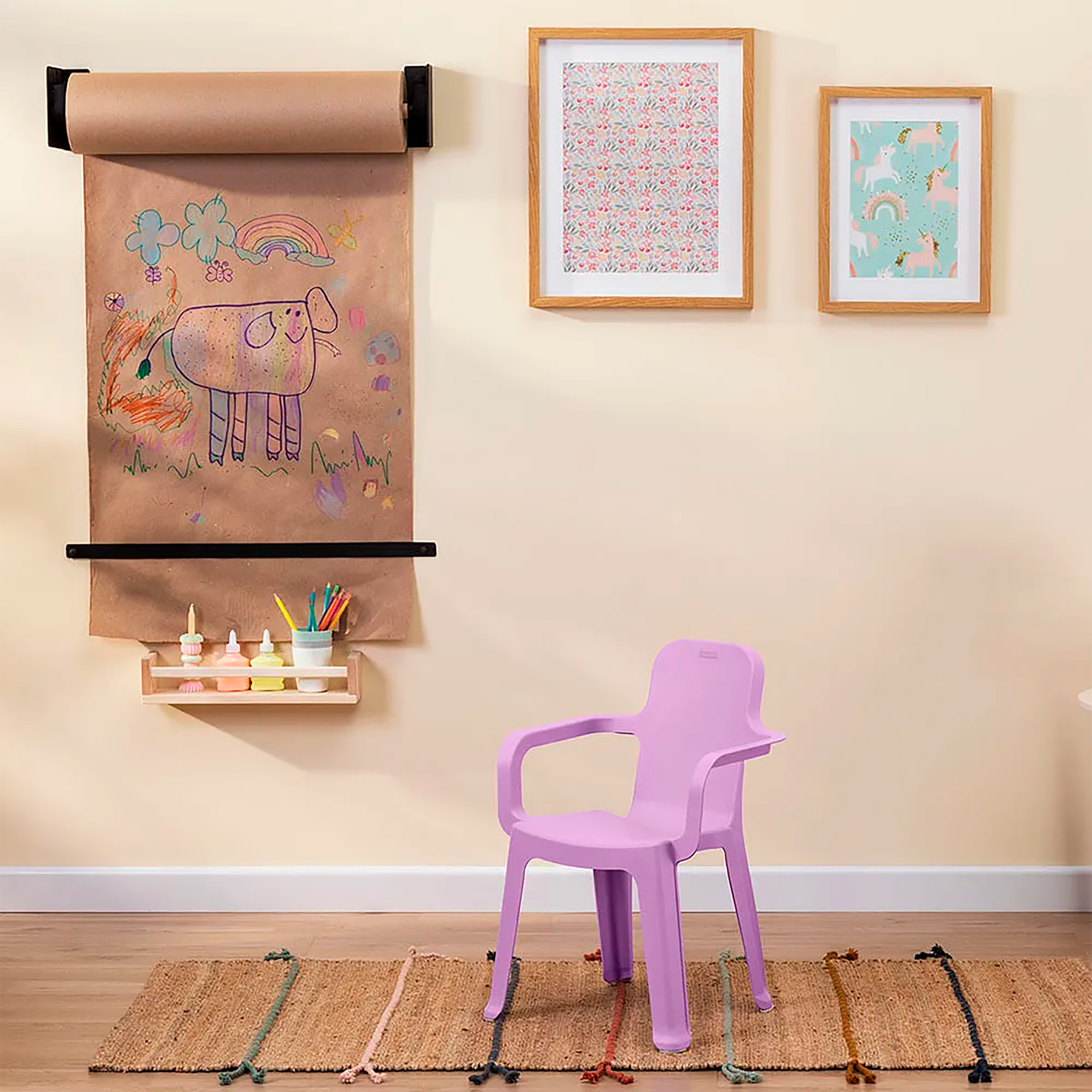 Silla Kinder Infantil Lavanda RIMAX