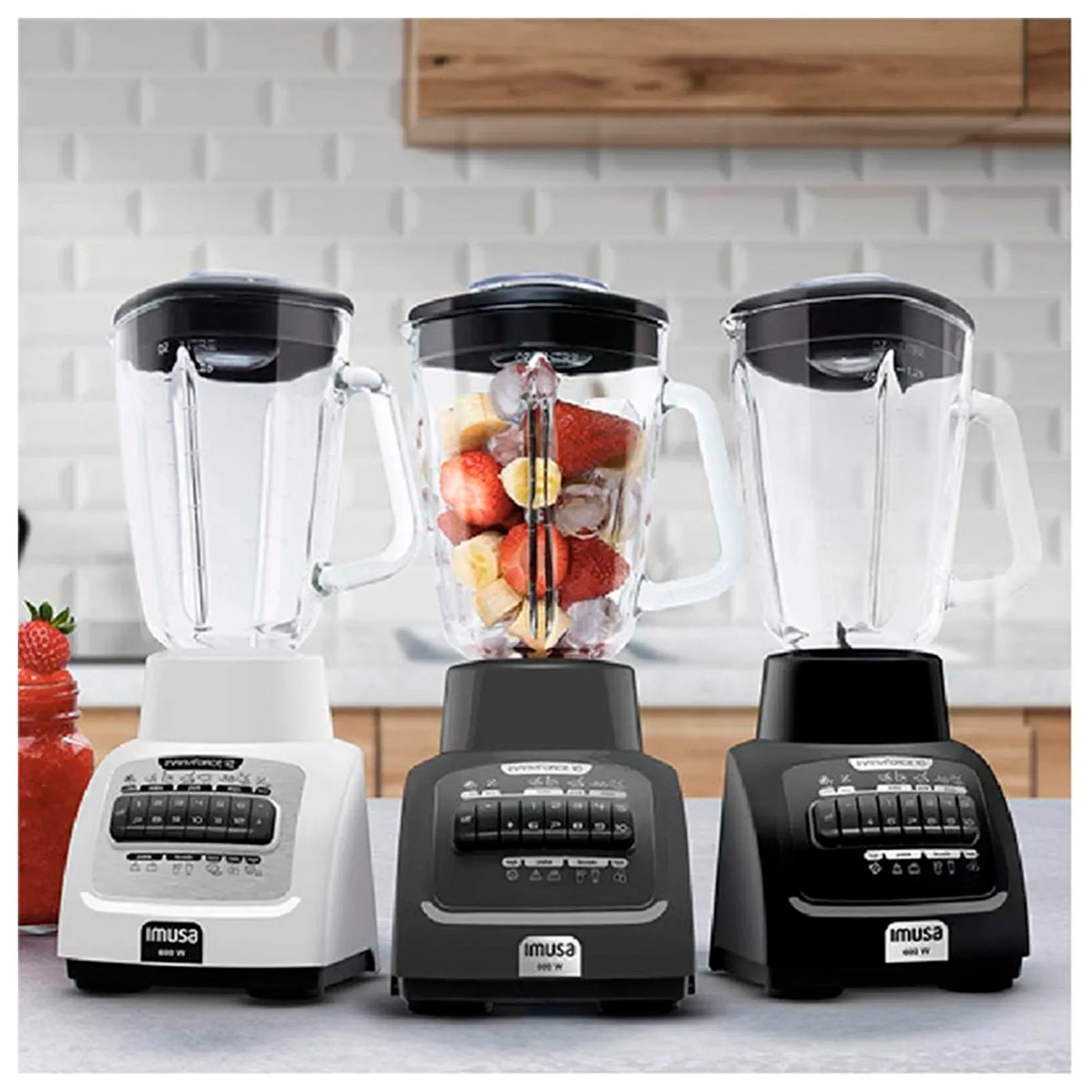 LICUADORA INFINY FORCE 10V GRIS IMUSA