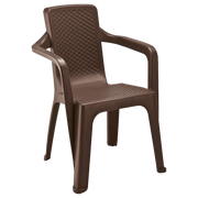 SILLA ETERNA C/BRAZOS WENGUE RIMAX