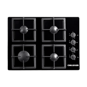 Estufa de Empotrar CHALLENGER 60 cm 4 Puestos Gas Natural - SQ 6759 AE