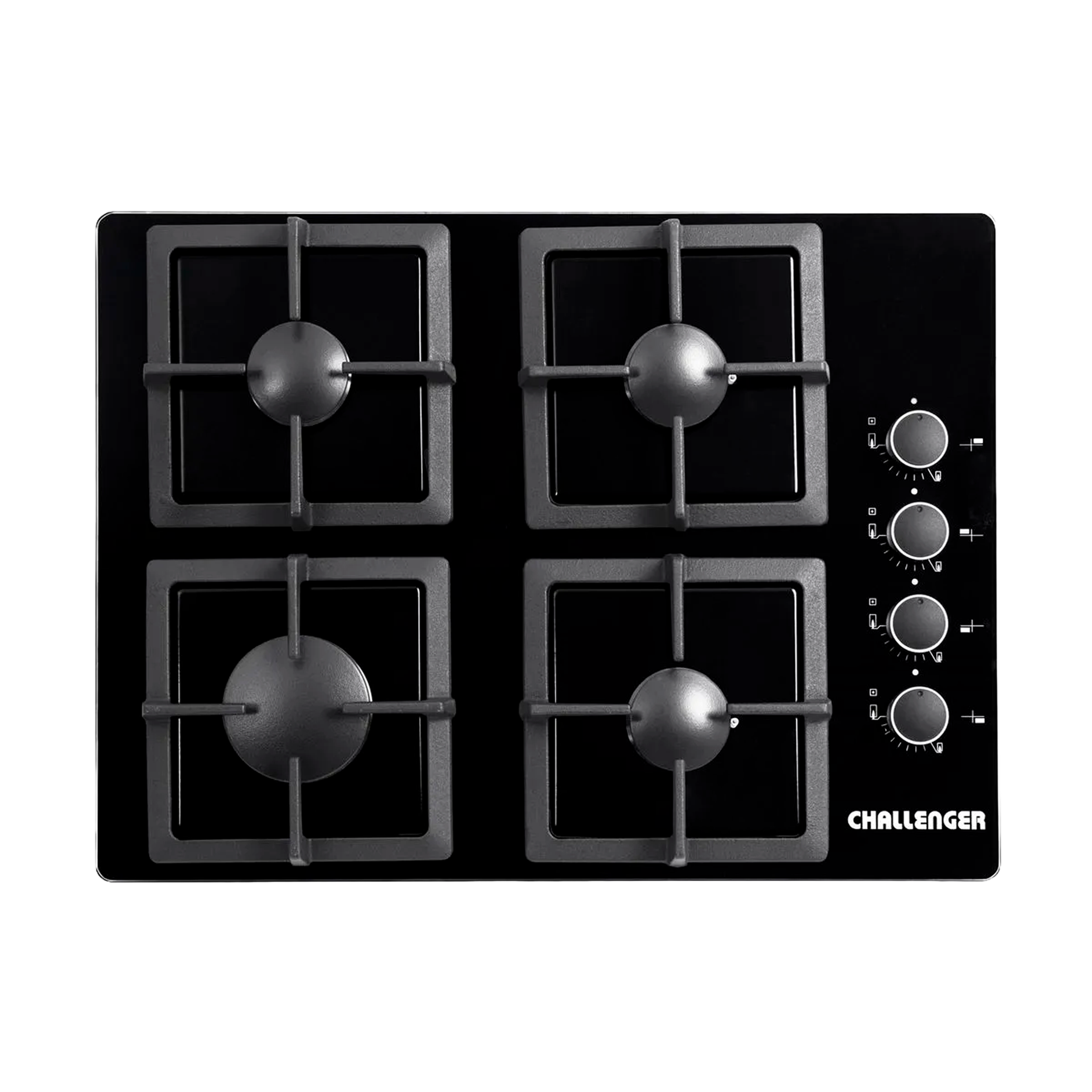 Estufa de Empotrar CHALLENGER 60 cm 4 Puestos Gas Natural - SQ 6759 AE