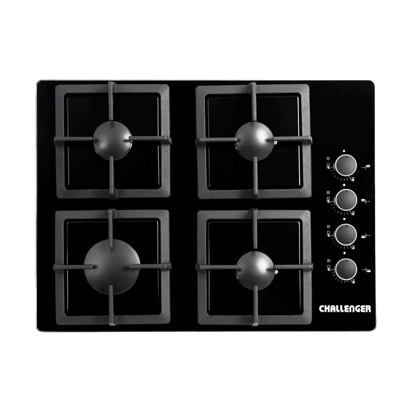 Estufa de Empotrar CHALLENGER 60 cm 4 Puestos Gas Natural - SQ 6759 AE