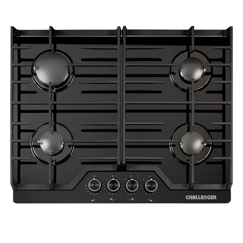 Estufa de Empotrar CHALLENGER 65 cm 4 Puestos Gas Natural - SQ 6765 AE