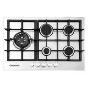 Estufa de Empotrar CHALLENGER 75 cm 5 Puestos Gas Natural - SV 6875 EI