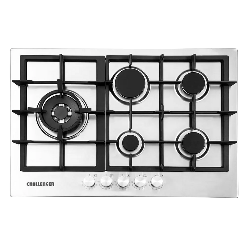 Estufa de Empotrar CHALLENGER 75 cm 5 Puestos Gas Natural - SV 6875 EI