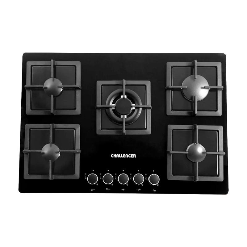 Estufa de Empotrar CHALLENGER 76 cm 5 Pt- Gas Natural - SQ 6778 AE
