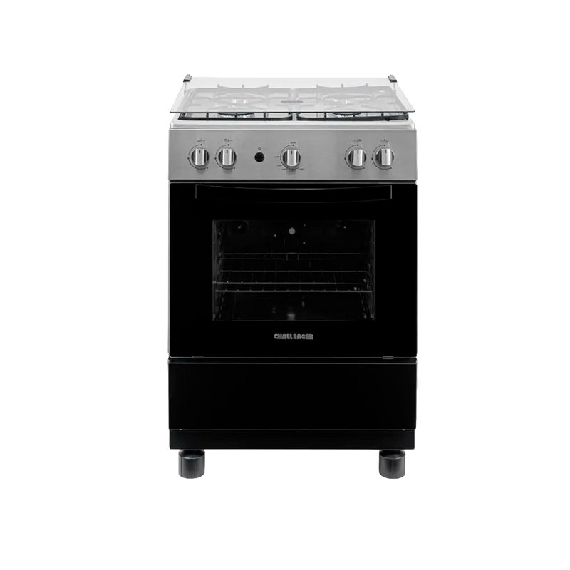 Estufa de piso CHALLENGER 60 cm 4 puestos Gas natural - SI 9461