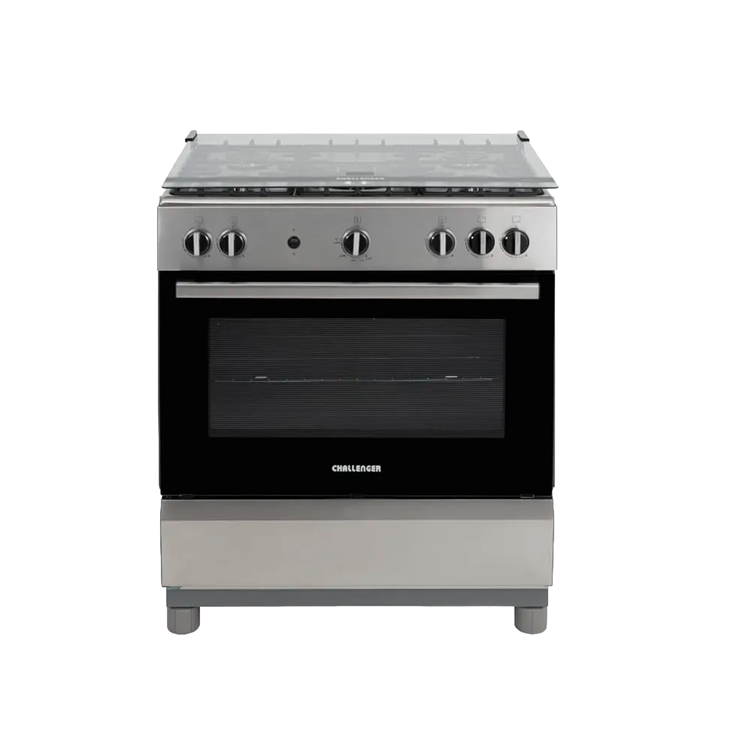 Estufa de piso CHALLENGER 76 cm 5 puestos Gas natural - SI 9571