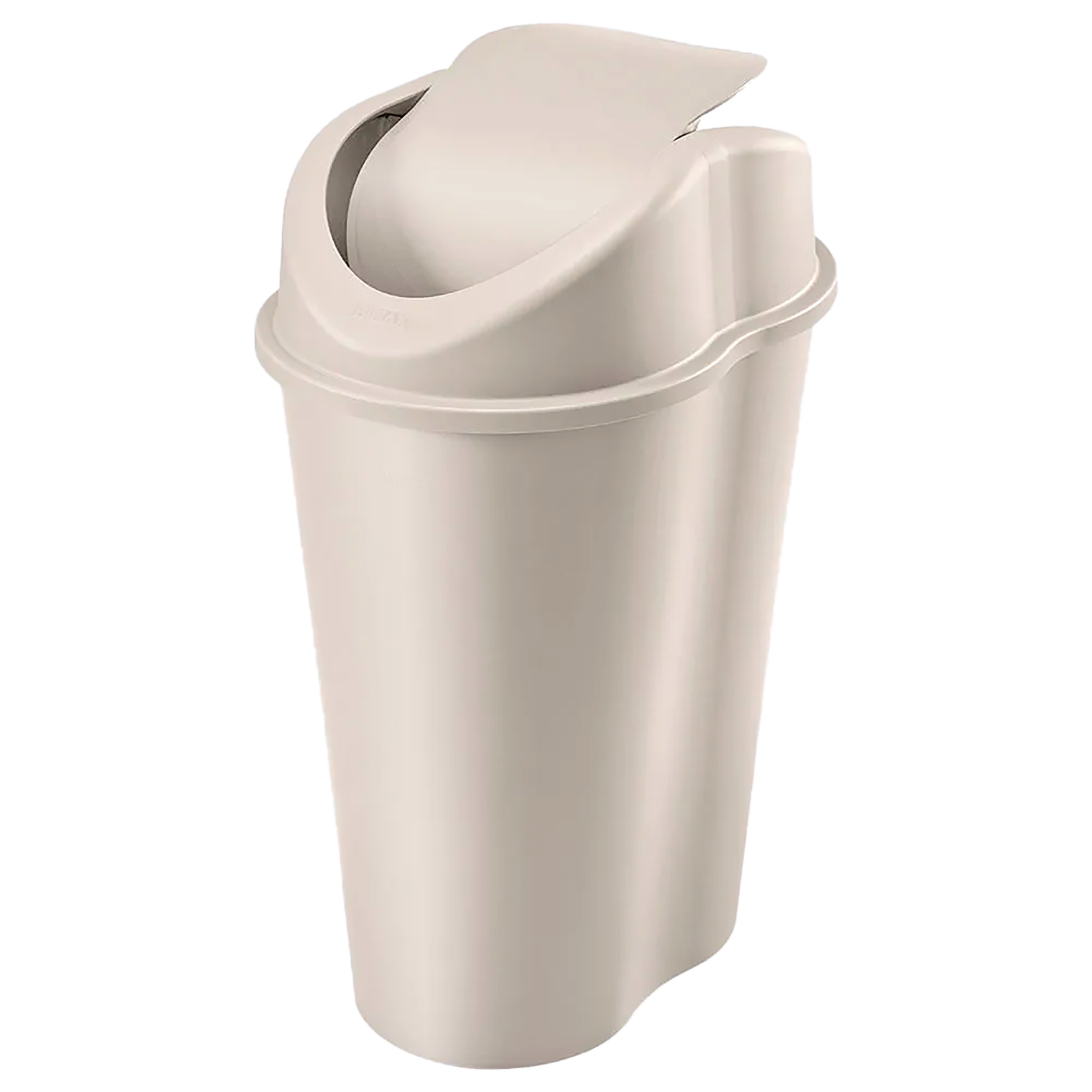 Papelera Style Tapa Vaiven 50 Litros Taupe RIMAX