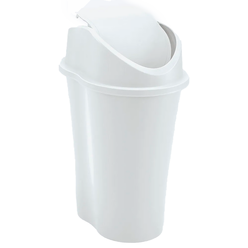 PAPELERA STYLE TV 10L BLANCO RIMAX