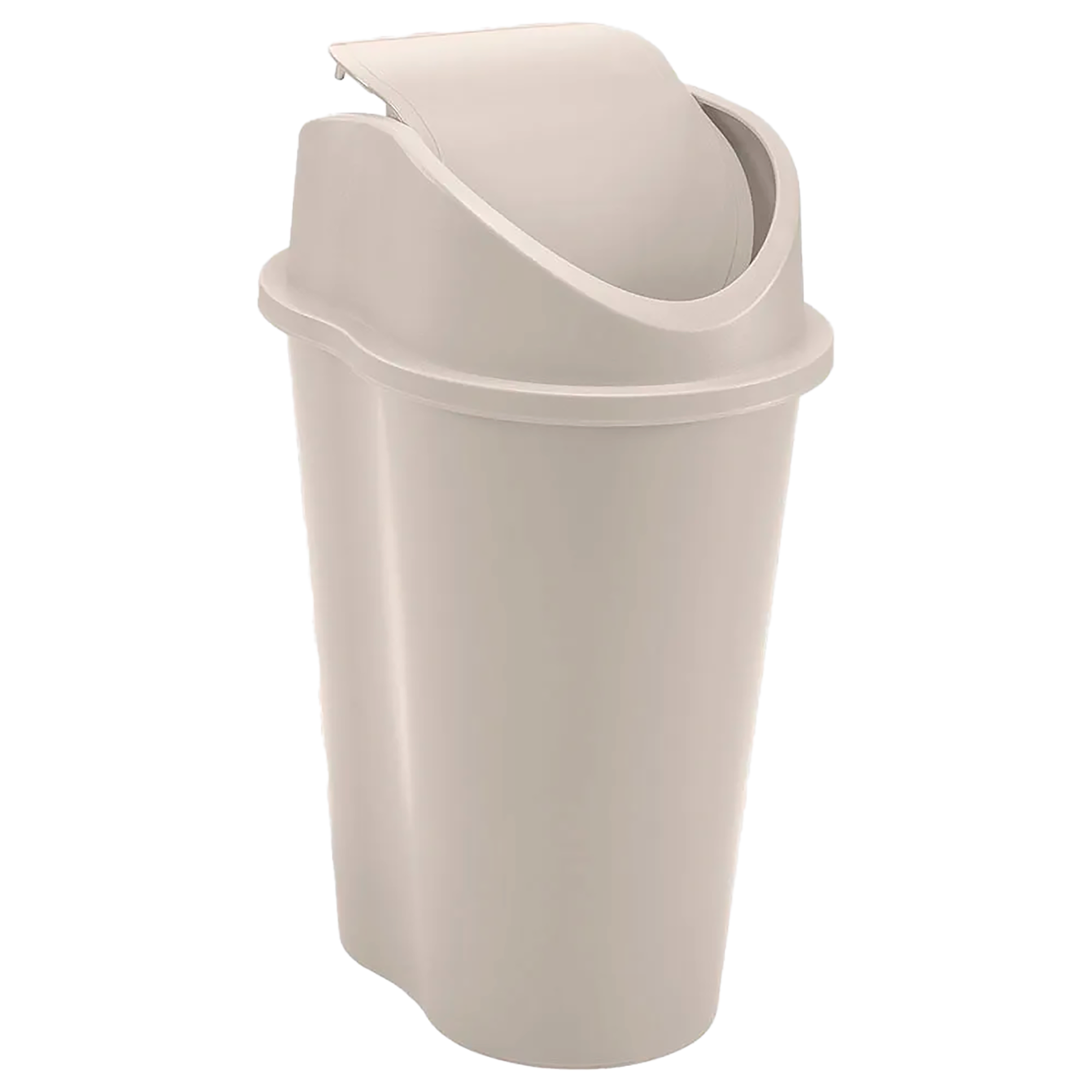 Papelera RIMAX Style Tapa Vaiven Taupe 10 Litros