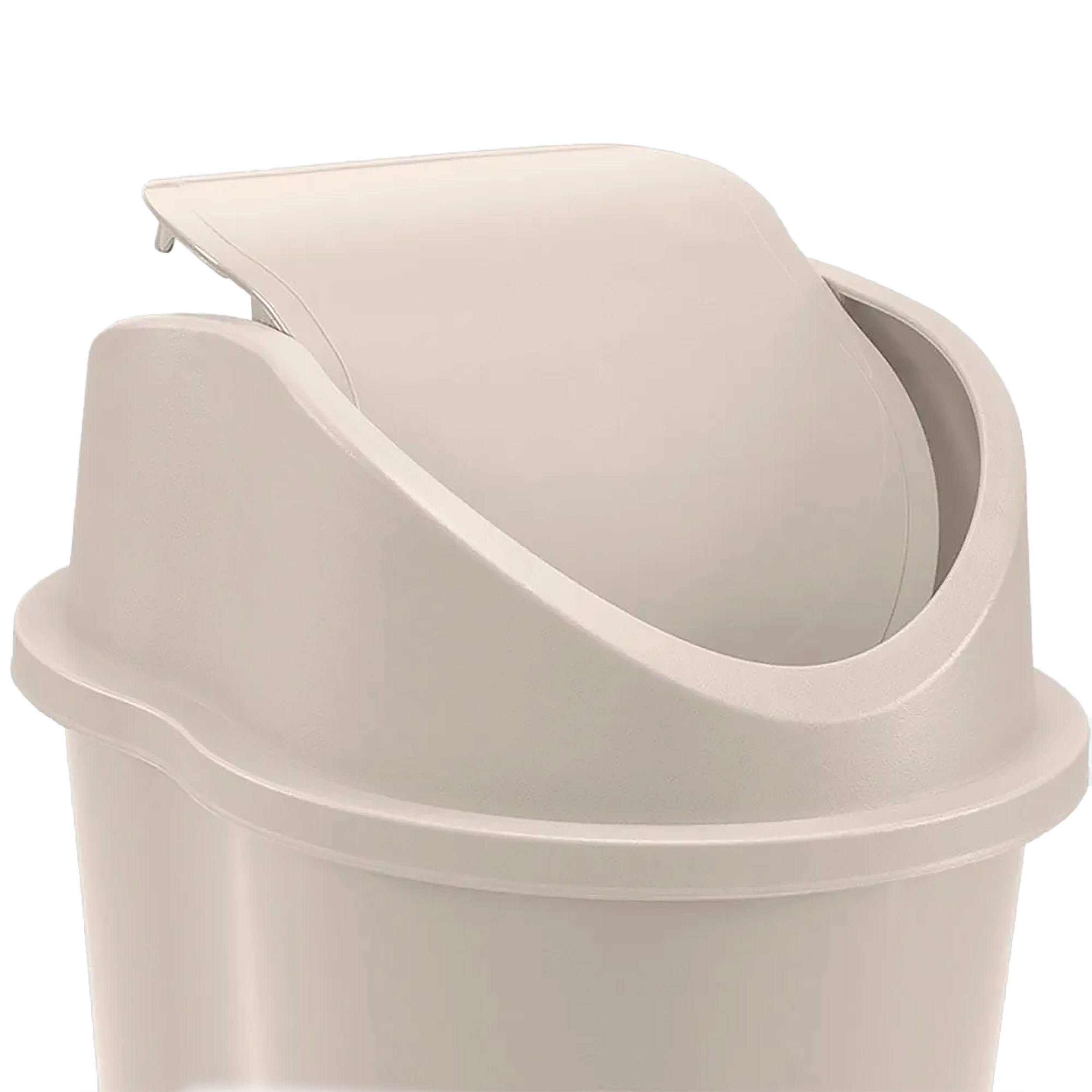 Papelera RIMAX Style Tapa Vaiven Taupe 10 Litros
