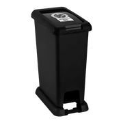 BASURERO PED 35L NEGRO NO APROV RIMAX