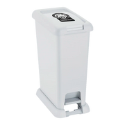 BASURERO PED 35L BLANCO APROV RIMAX
