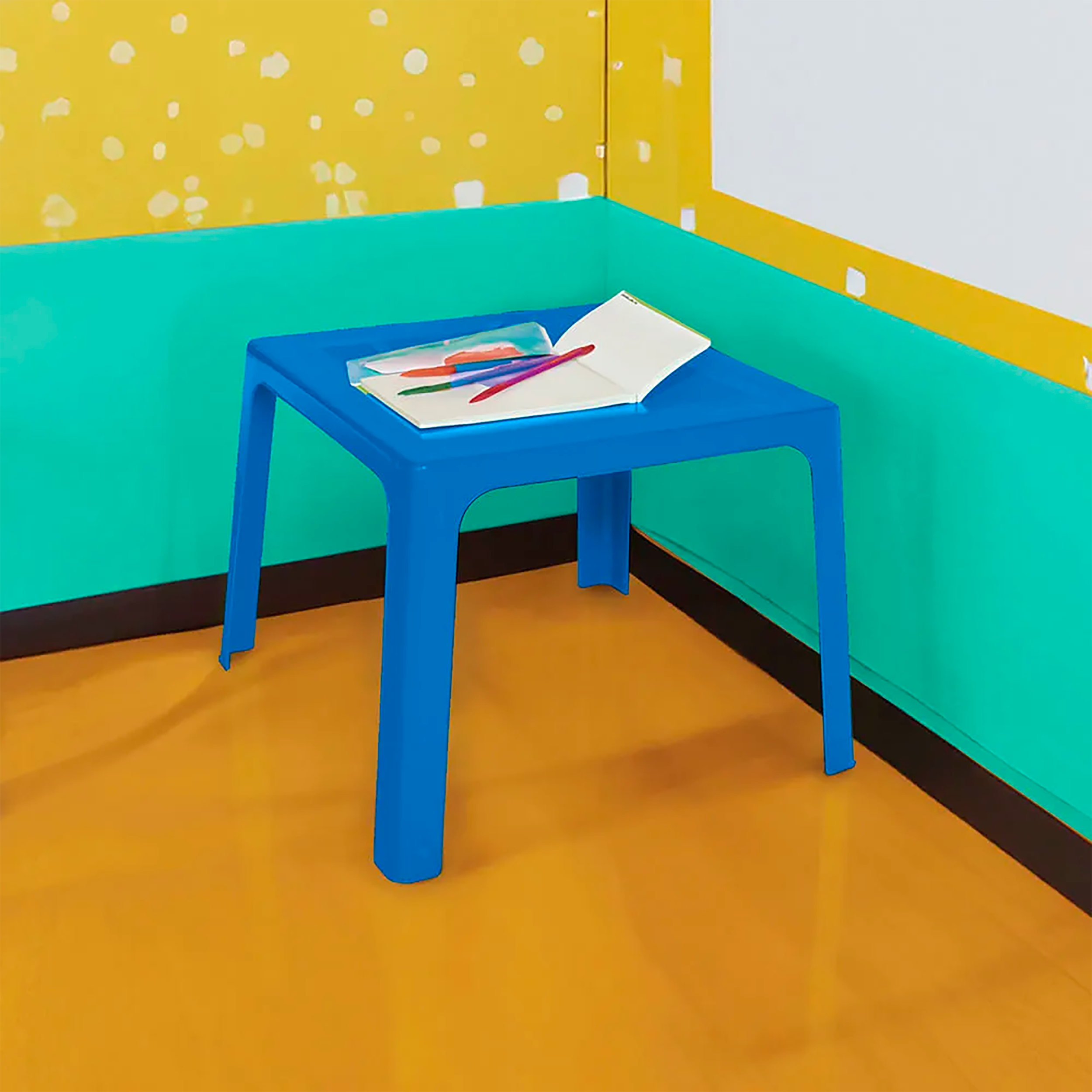 Mesa Pequeñin Azul RIMAX