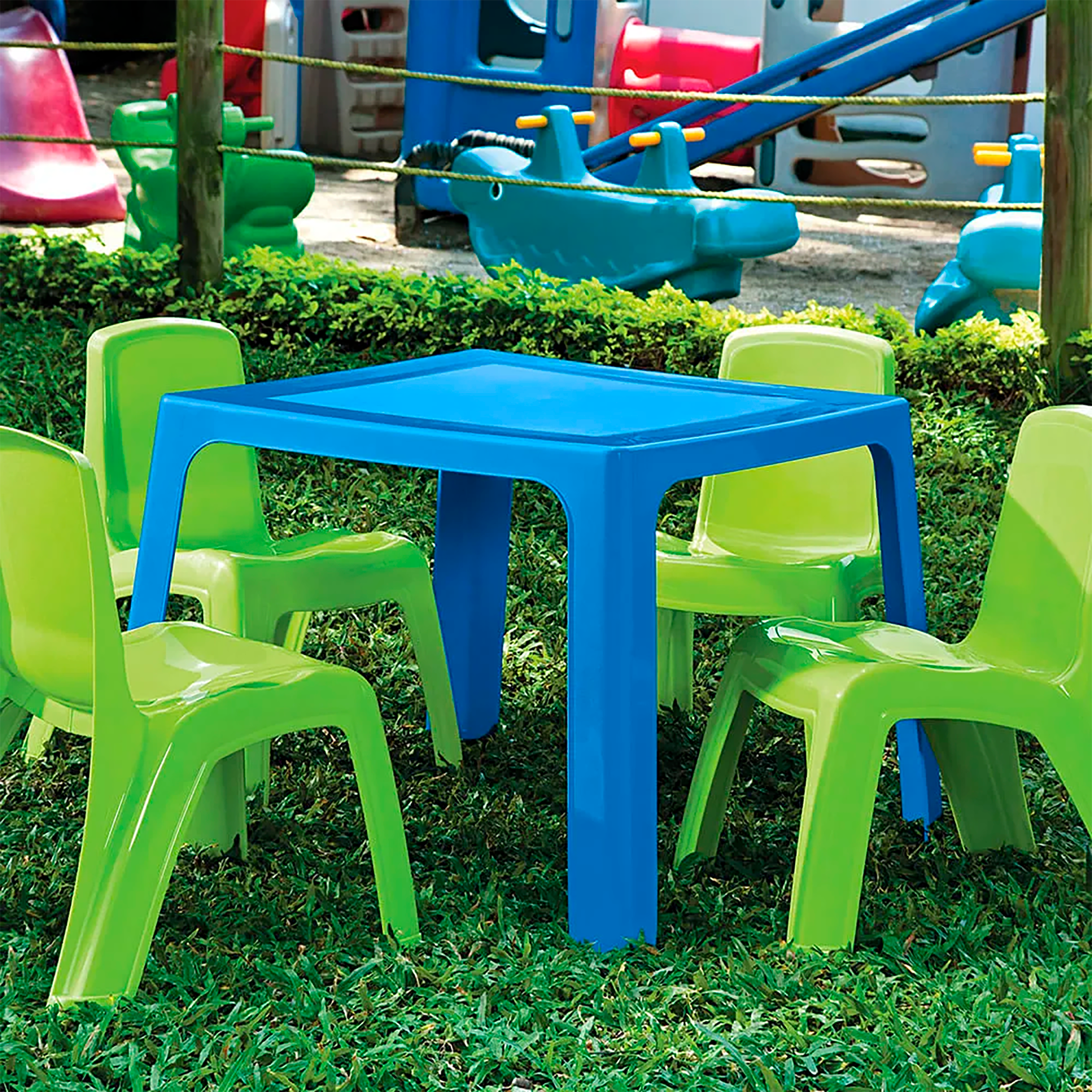 Mesa Pequeñin Azul RIMAX