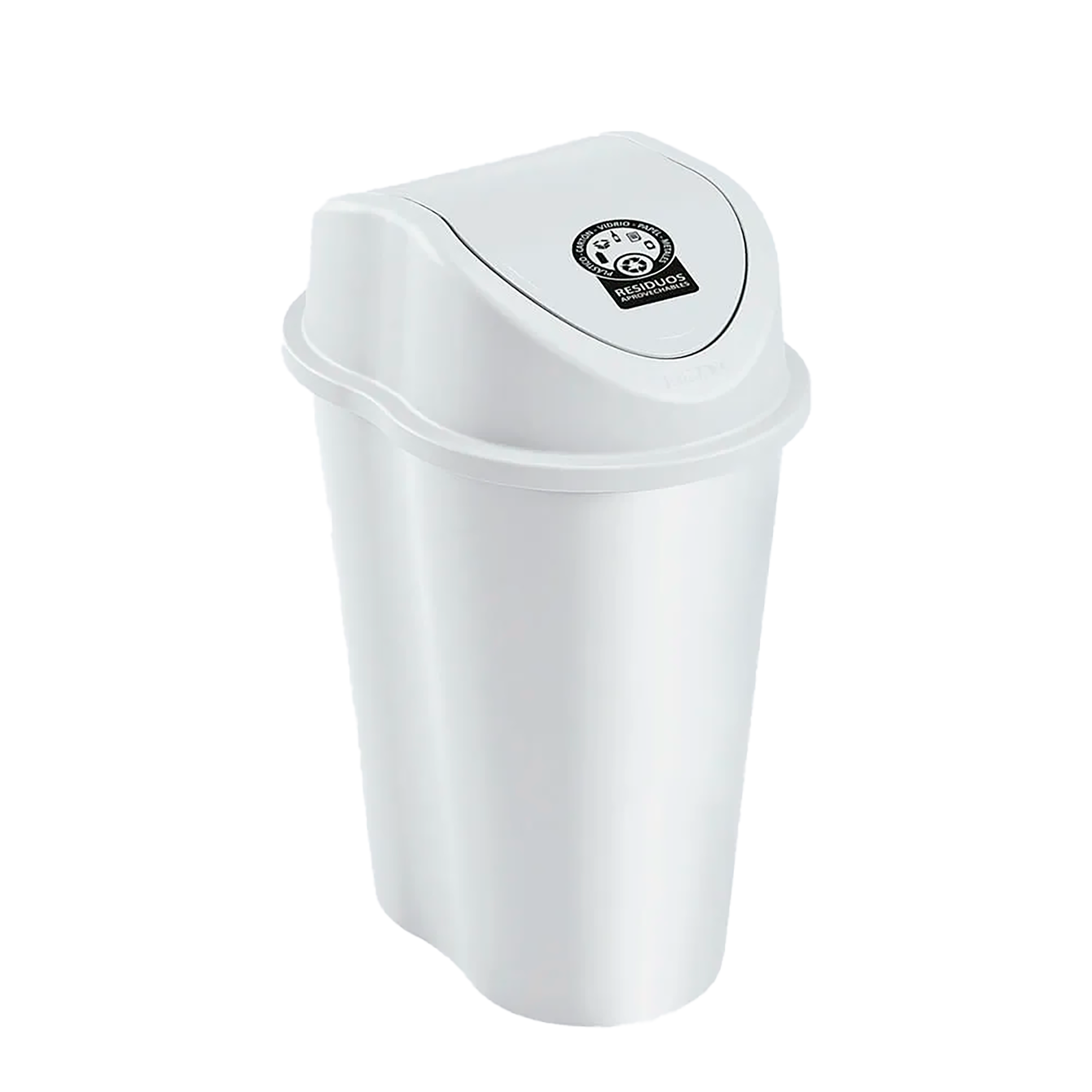 PAPELERA TV 25L BLANCO APROV U/E6