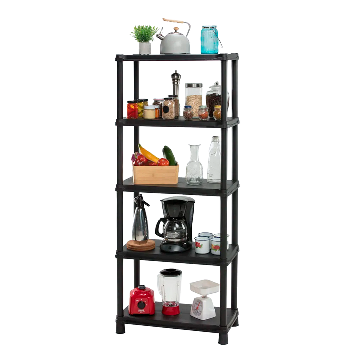 ESTANTE SOLIDO 15 5N NEGRO RIMAX