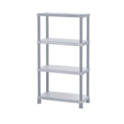 Estante multifuncional de 4 Niveles Solido 15" Gris Hielo RIMAX