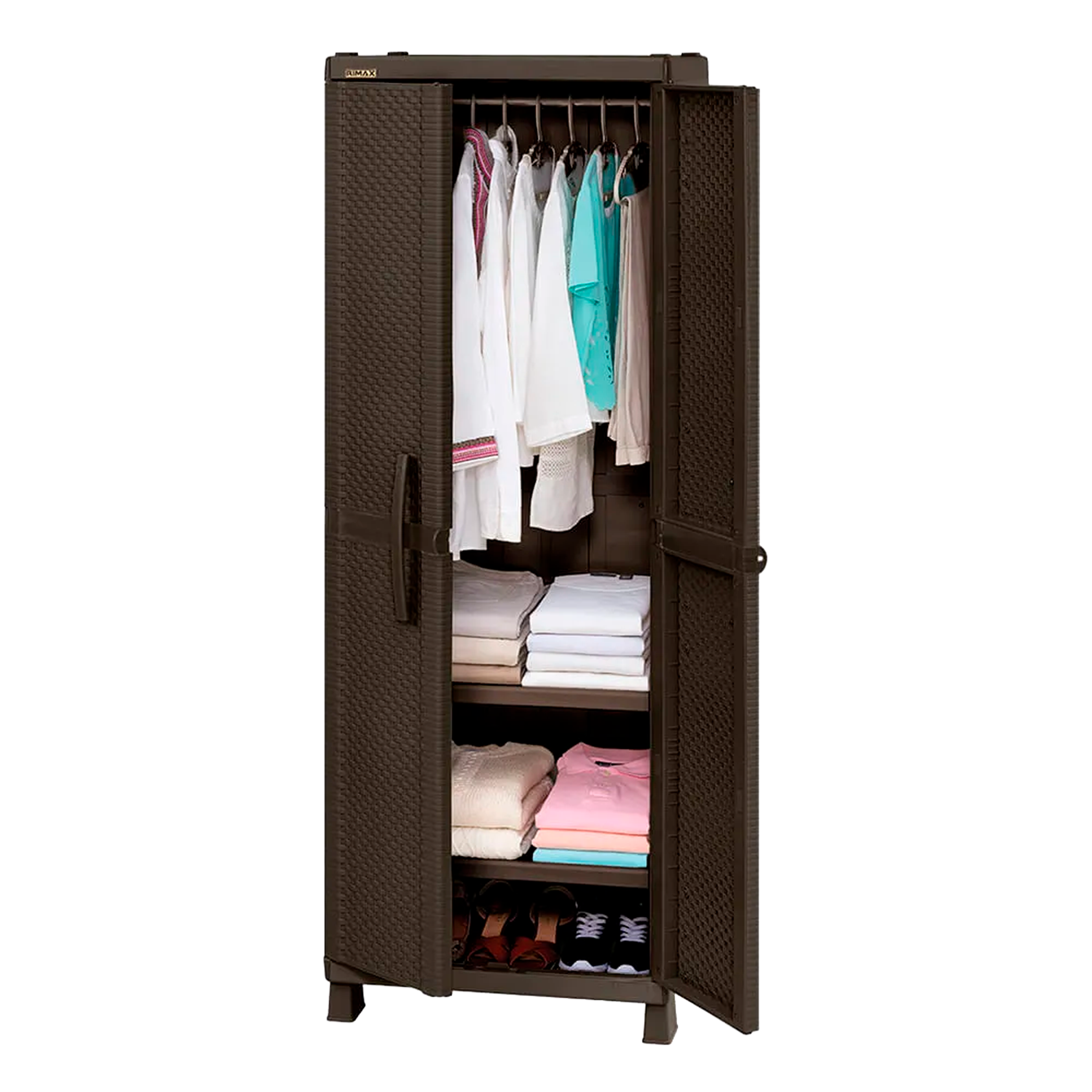 ARMARIO ROPA RATTAN WENGUE RIMAX