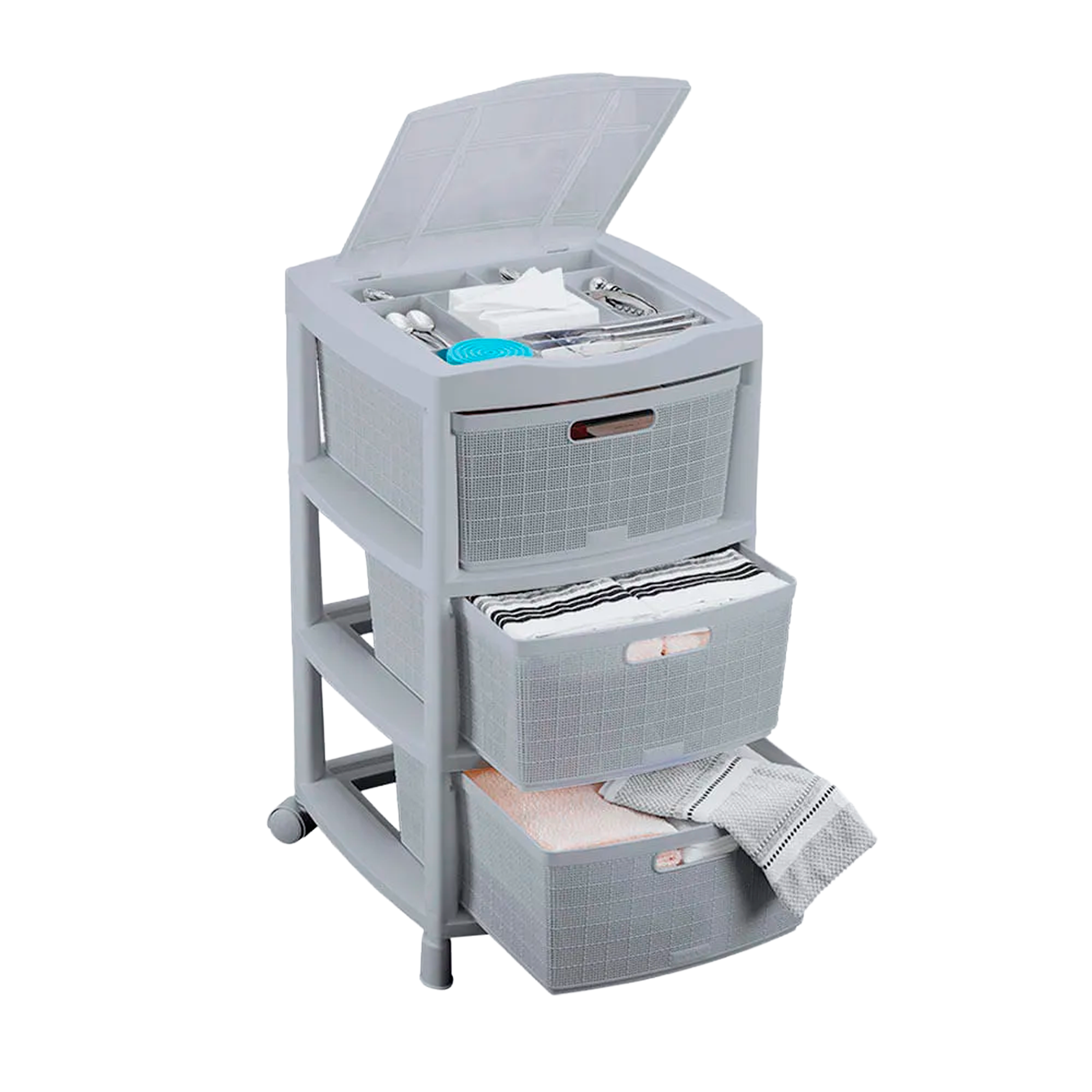 GAVETERO FIQUE 3G GRIS HIELO RIMAX