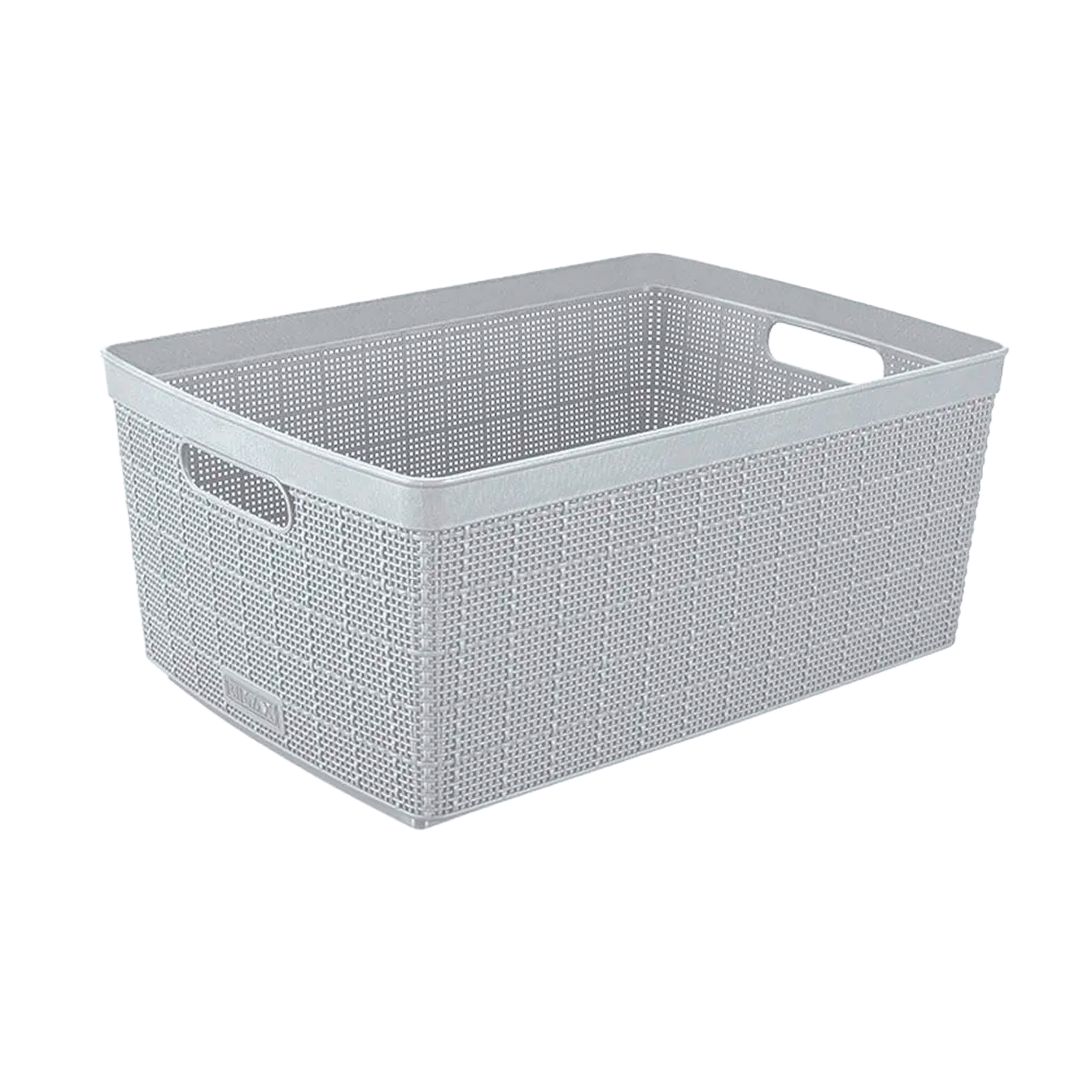 CANASTA FIQUE 30L RIMAX GRIS