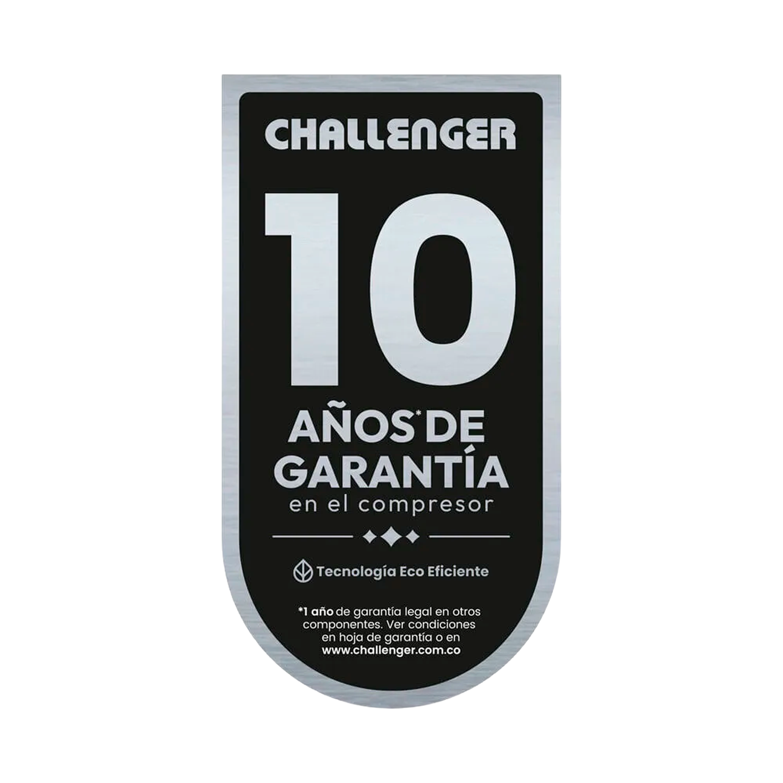 Nevera Frost CHALLENGER Una Puerta 215 Litros CR239 Titanium
