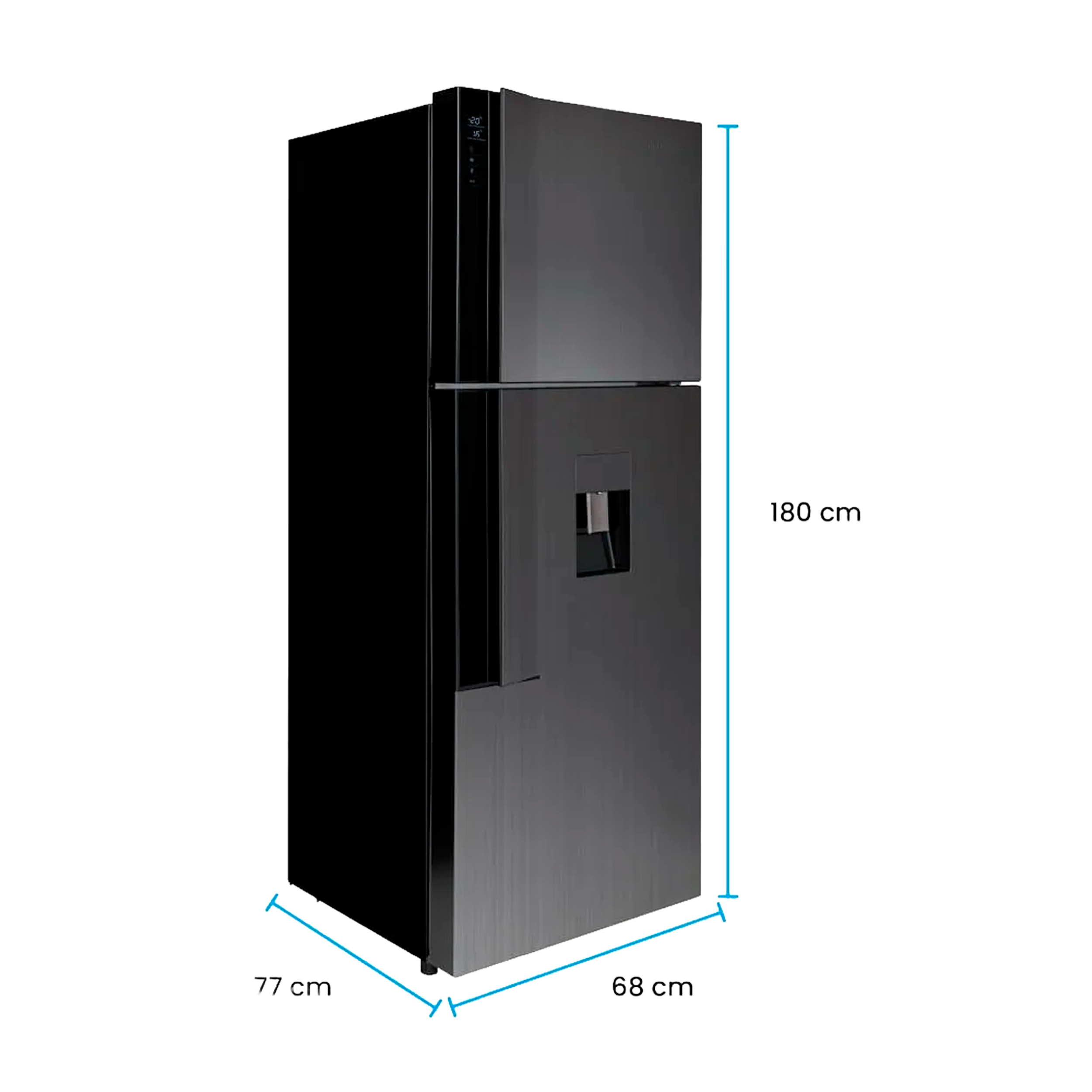 Nevera Challenger No Frost - Serie eCool - 420 Litros Brutos - Display Digital CRA 420