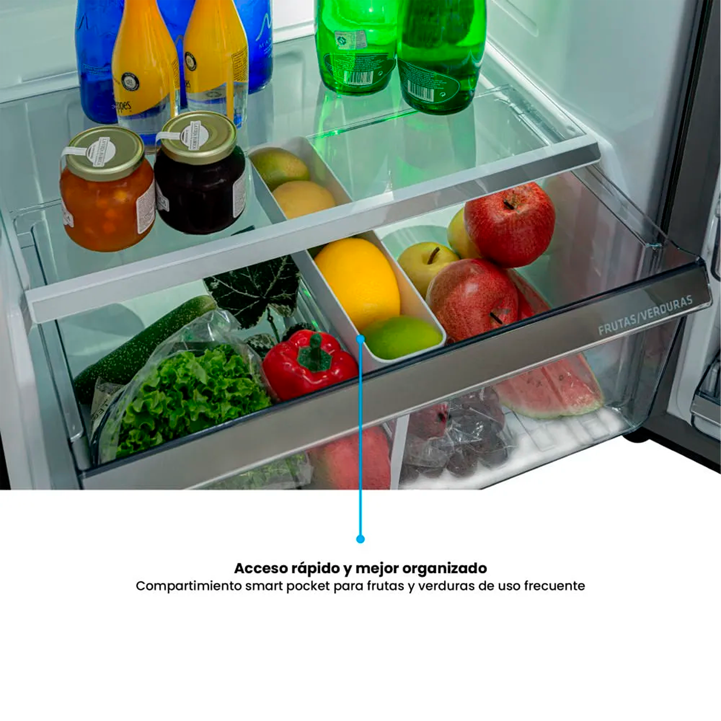 Nevera Challenger No Frost - Serie eCool - 420 Litros Brutos - Display Digital CRA 420