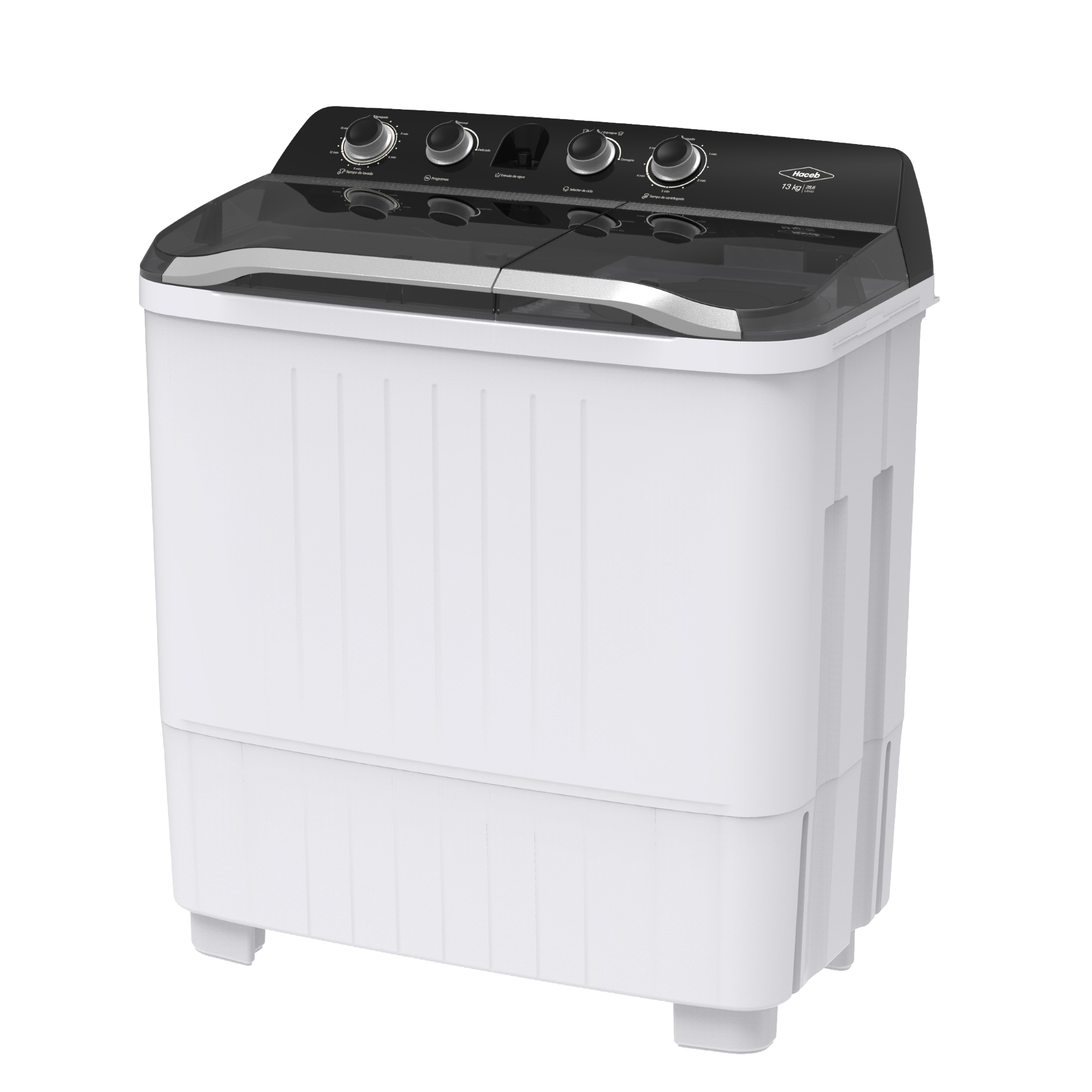 LAVADORA 13KG SEMIAUTOMATICA BCA HACEB