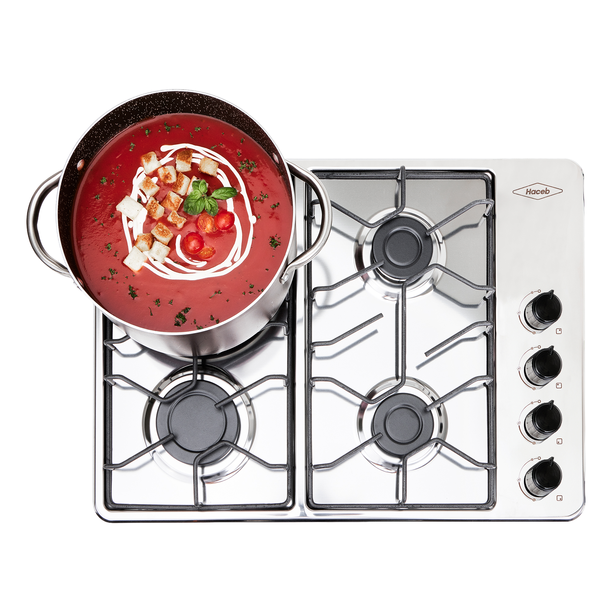 ESTUFA DE EMPOTRAR 60x43 INOX GAS NATURA