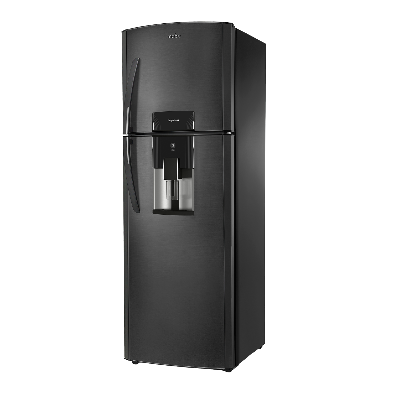 Nevera No Frost 313 L Brutos Black Steel Mabe - RMA313FXCC
