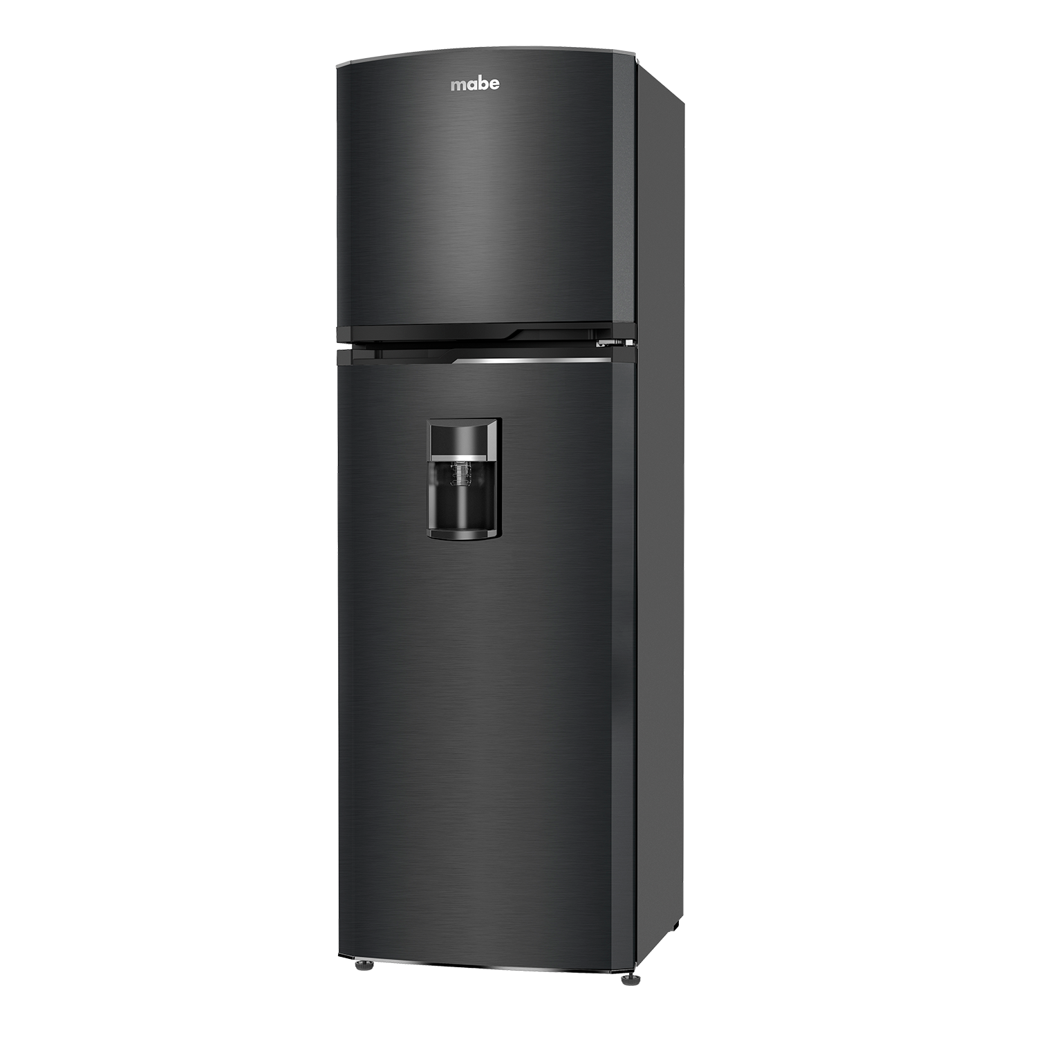 Nevera MABE No Frost Congelador Superior 250 Litros RMA267PYCC Negra