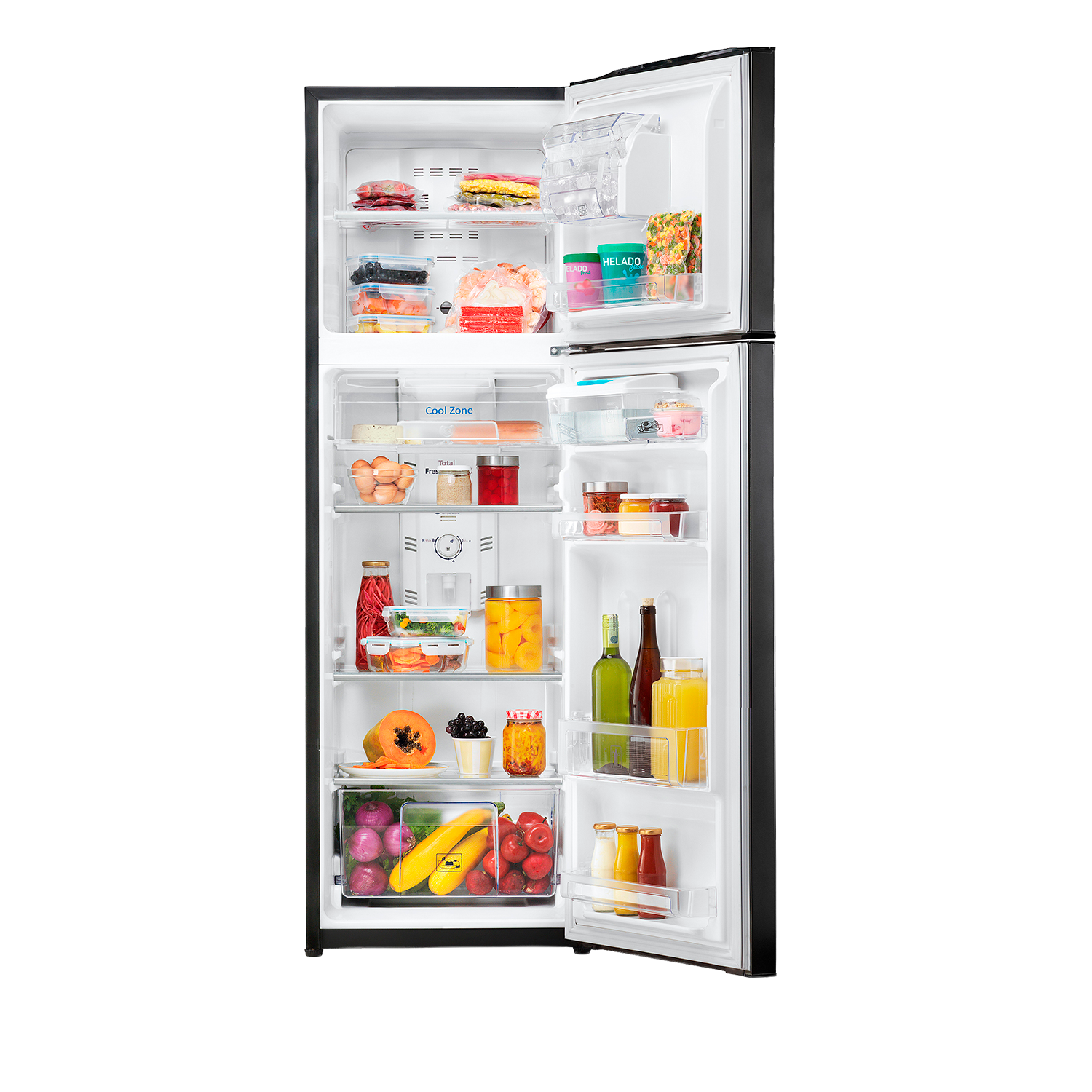 NEVERA MABE NF 2P 267L BRUTOS INOX