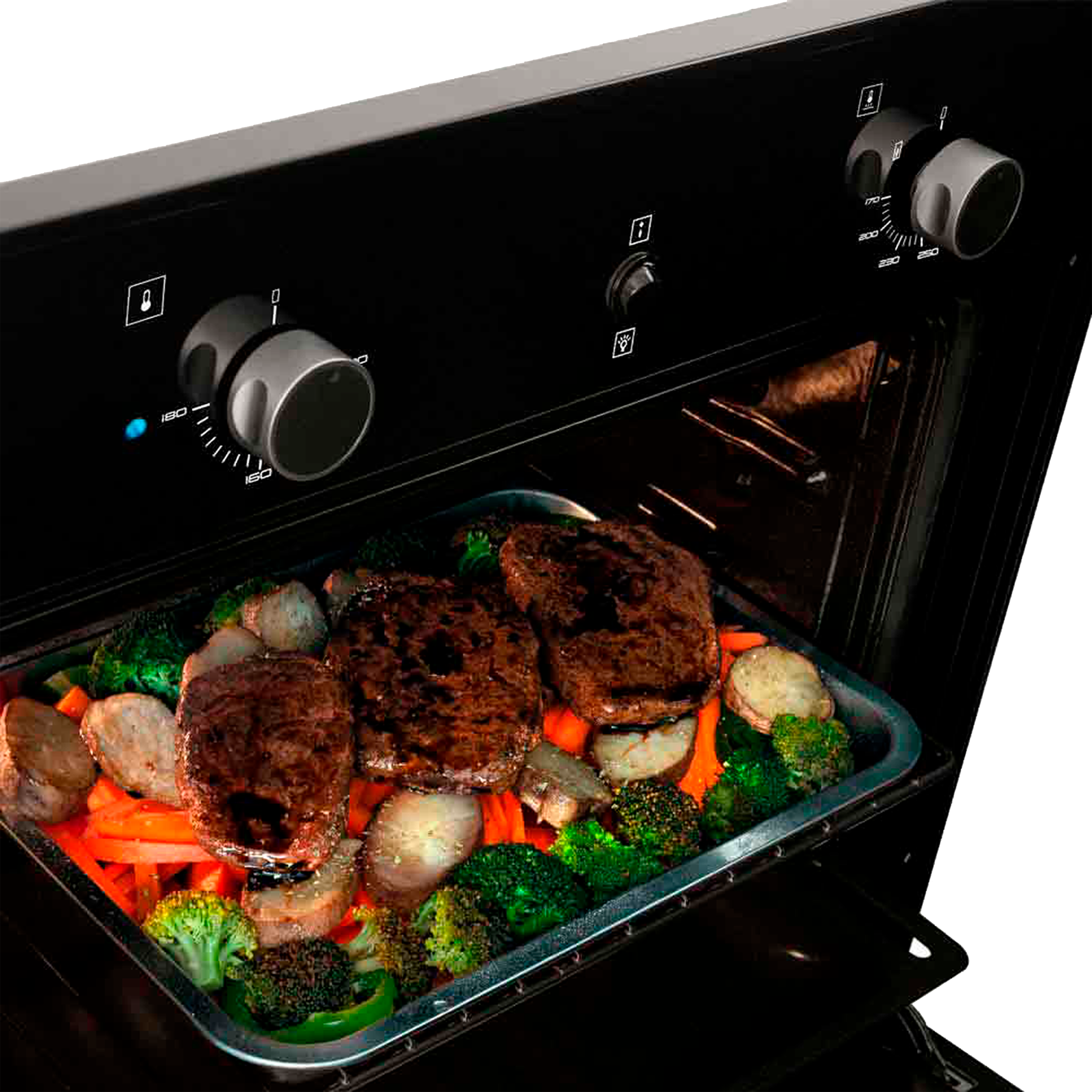HORNO GN/DOR.120V/NEGRO/E.E CHALLENGER