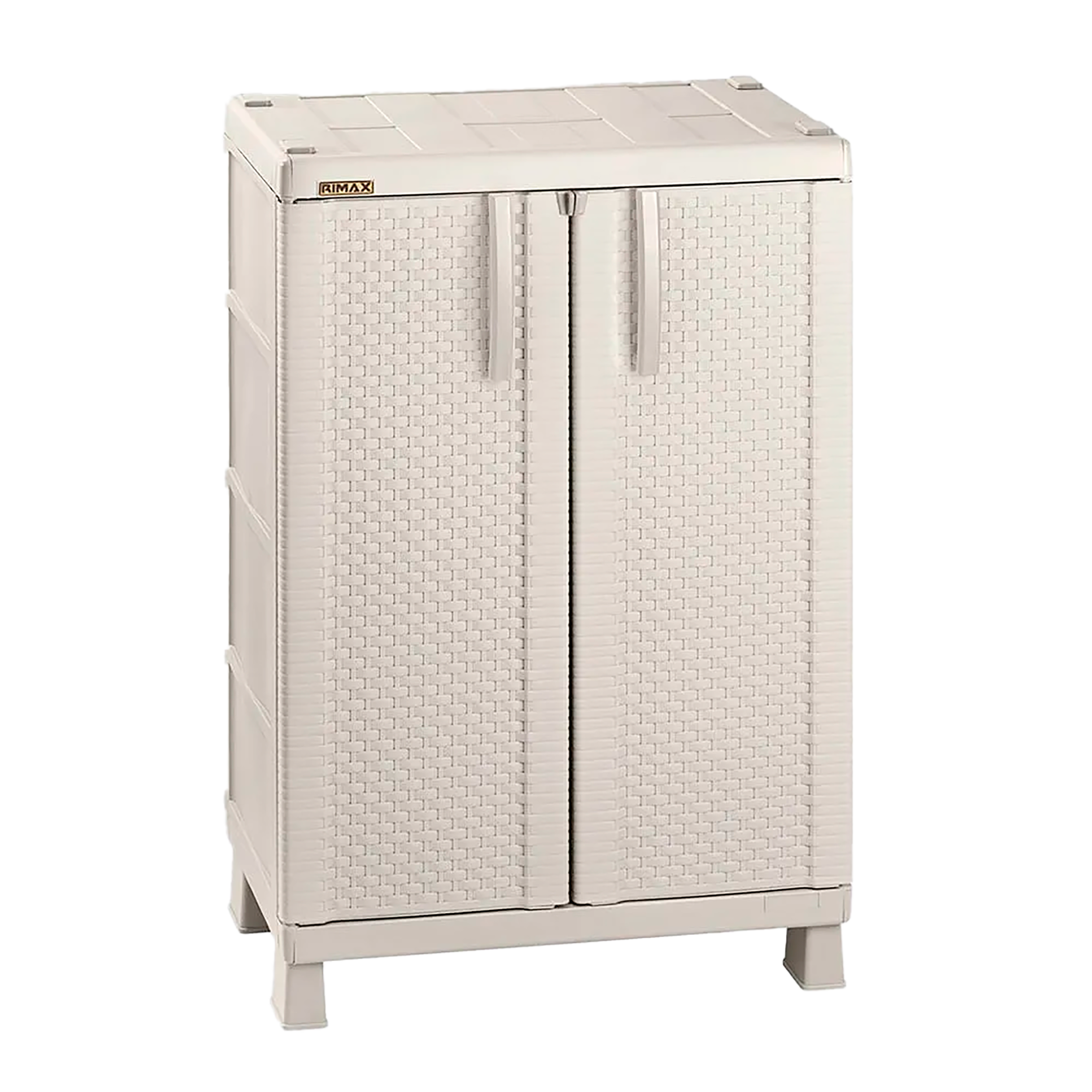 Armario Mediano Apariencia Rattan Taupe RIMAX