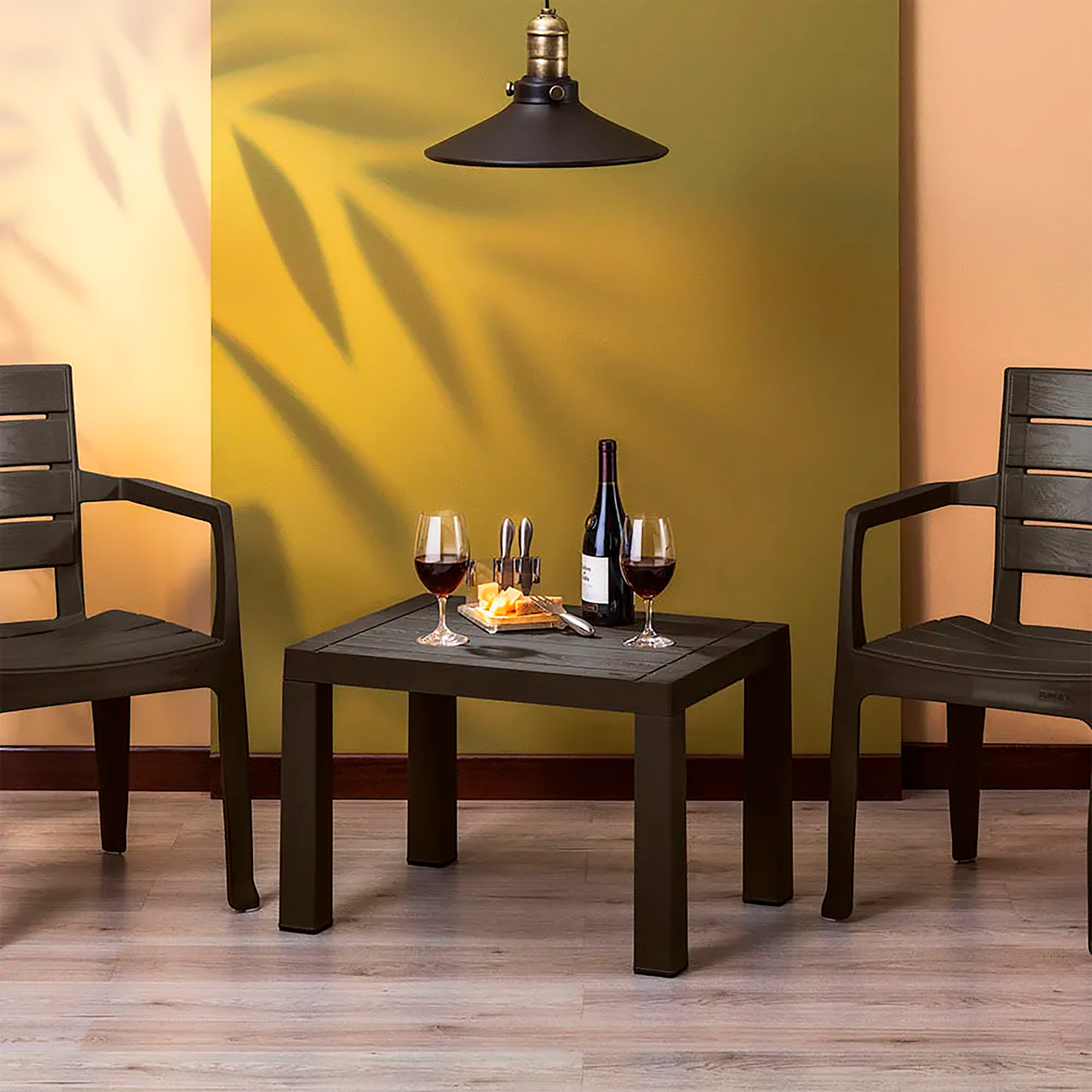 Mesa de Centro Rectangular Barú Wengue RIMAX