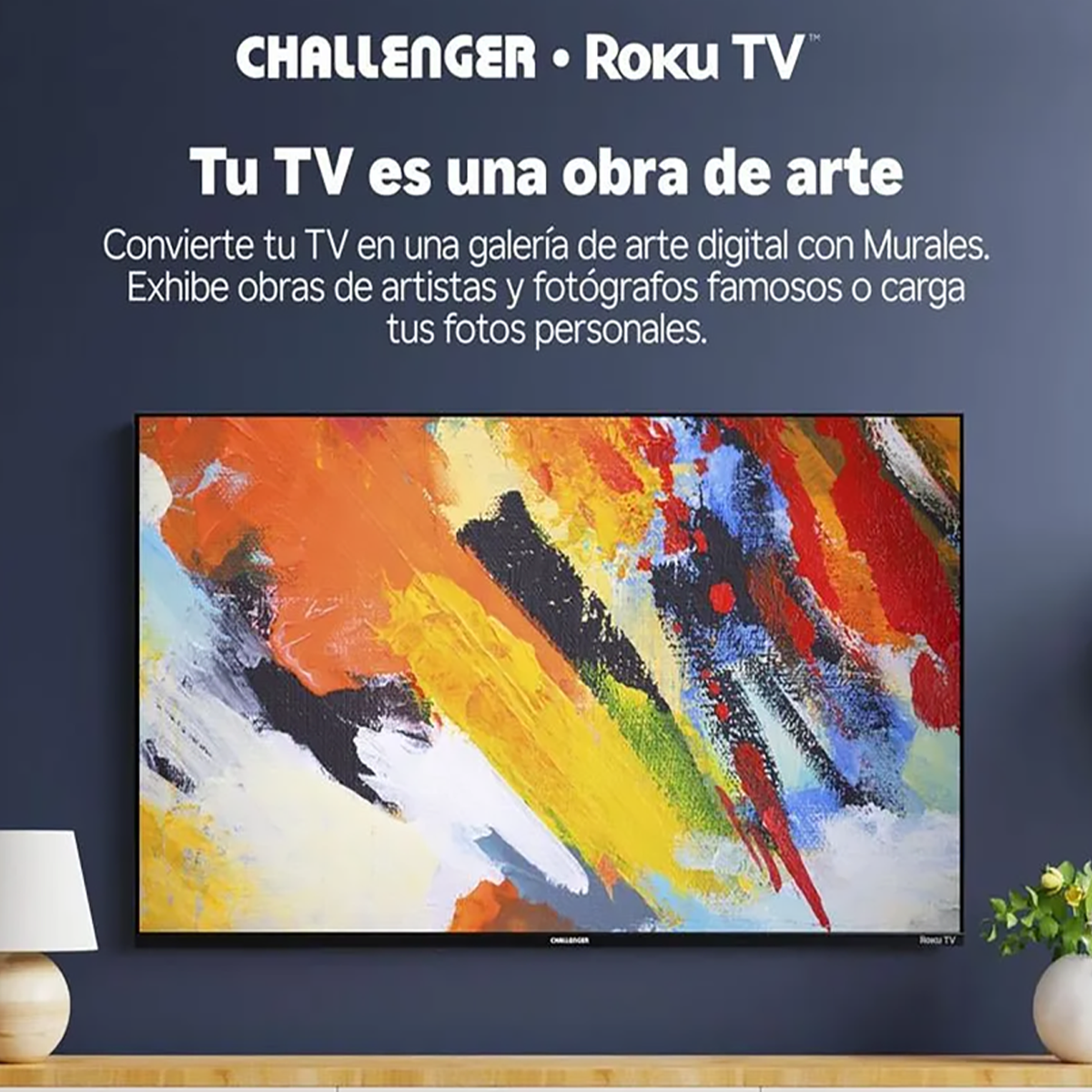 TV 32" ROKU TV LED CHALLENGER
