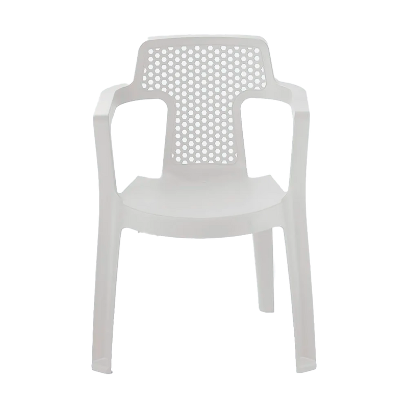 Silla Mia Con Brazos Blanca RIMAX