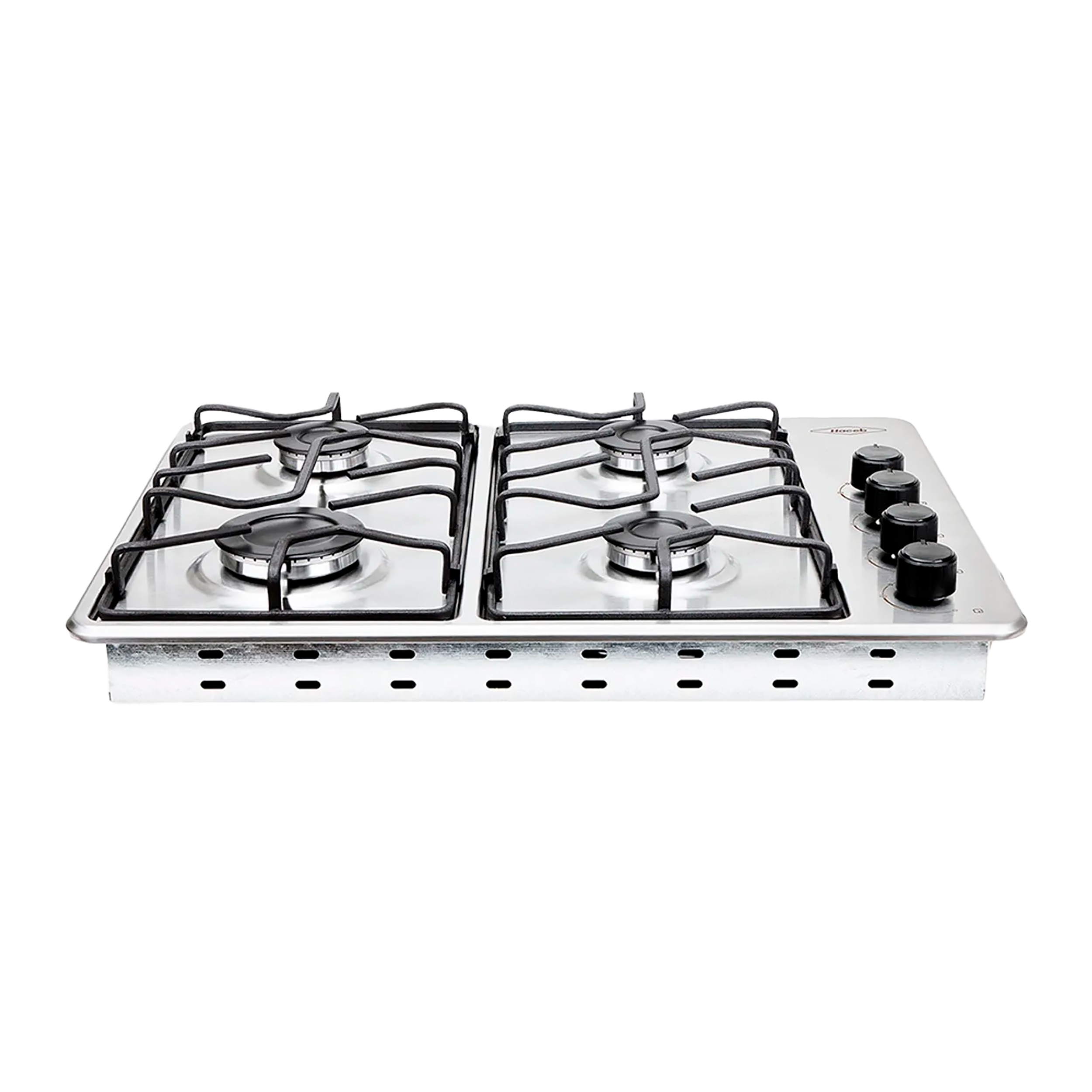 Estufa de empotrar Haceb inox 60x43 cm platina a gas natural