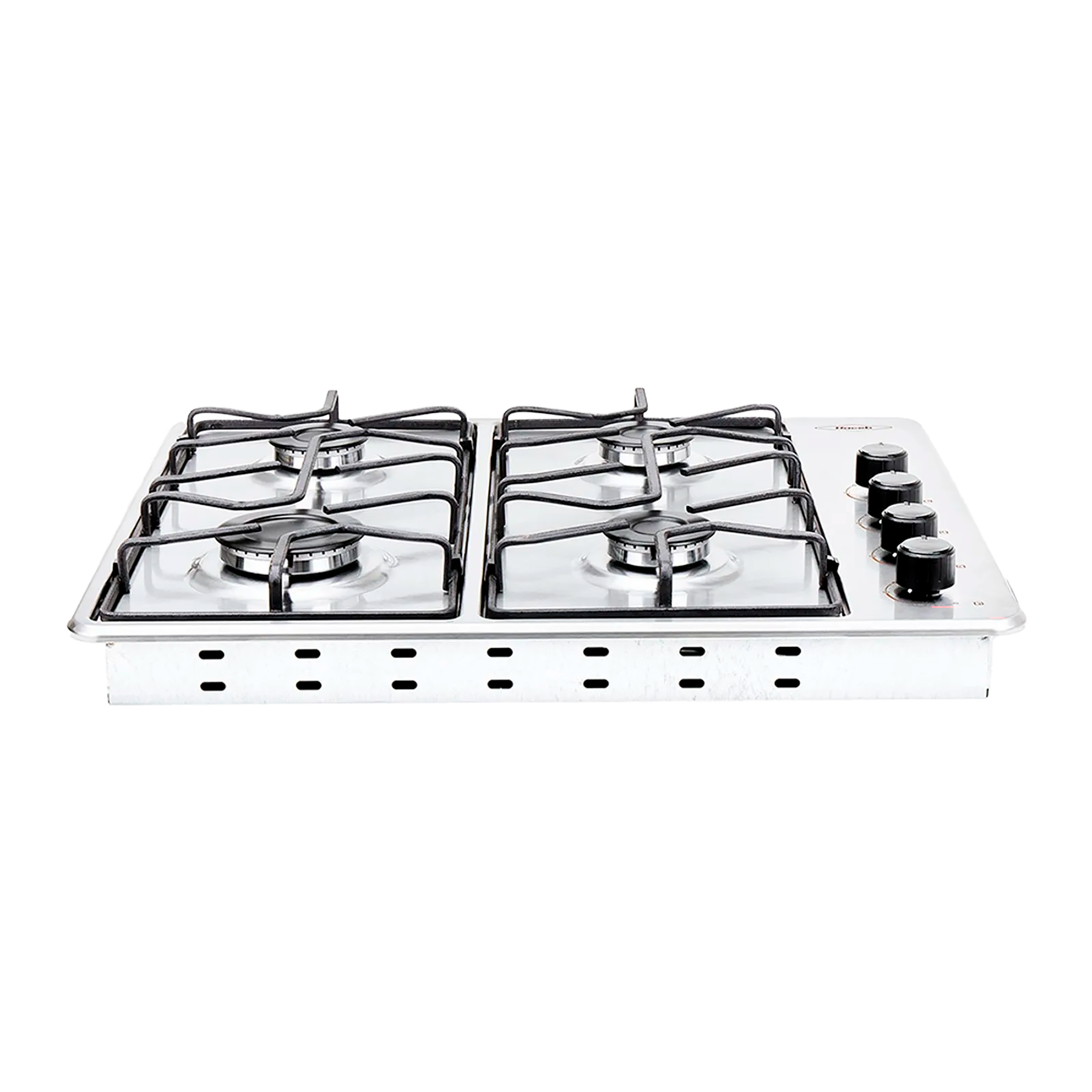 Estufa de empotrar Haceb inox 60x51 cm platina a gas natural