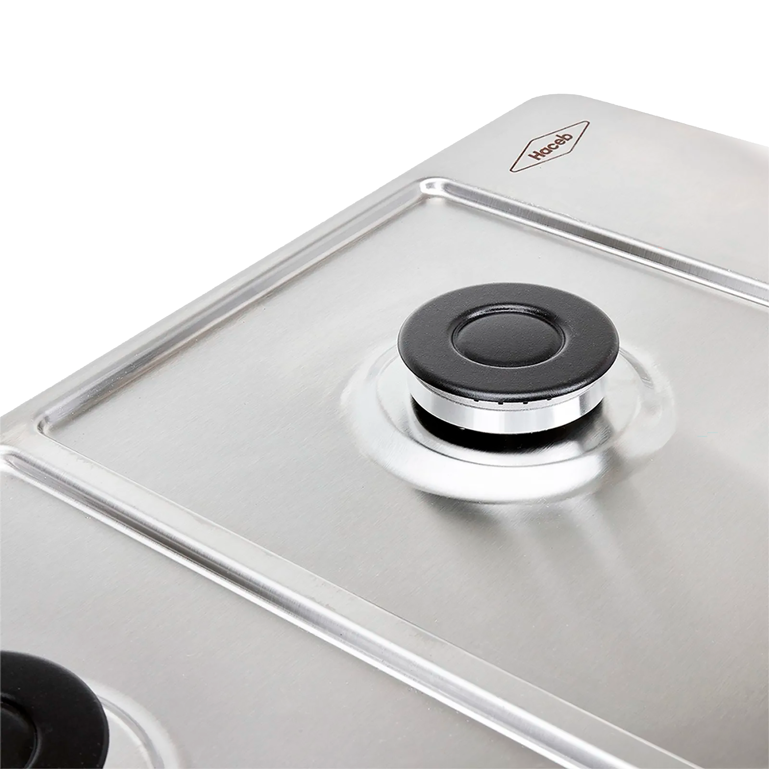 Estufa de empotrar Haceb inox 60x51 cm platina a gas natural