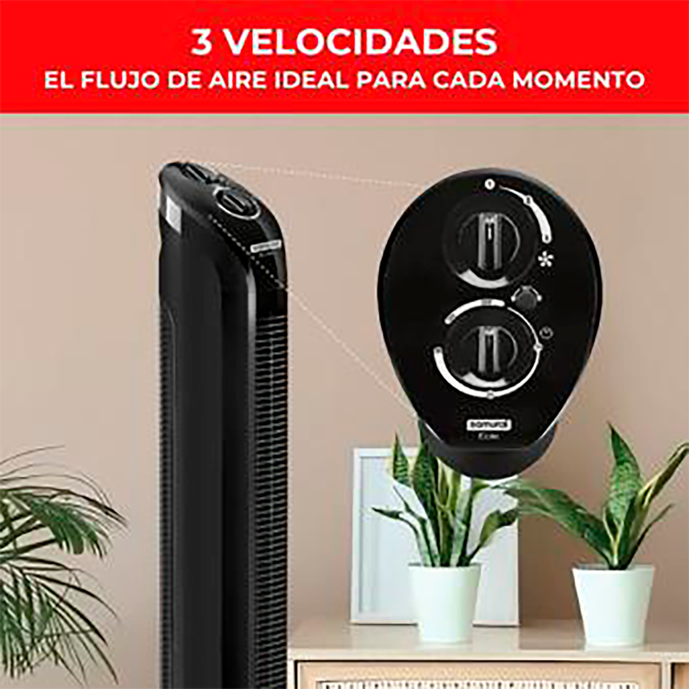 VENTILADOR TORRE ELOE SAMURAI