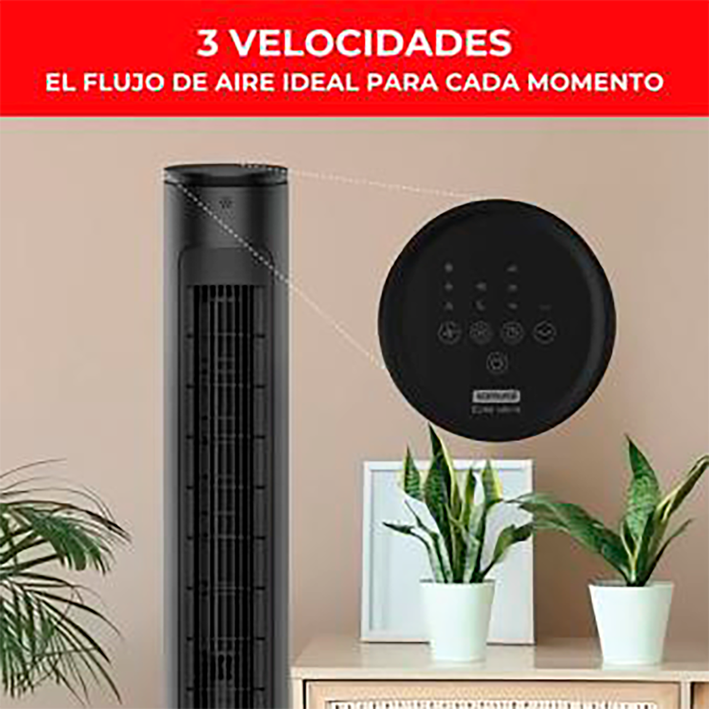 VENTILADOR TORRE EOLE ULTRA SAMURAI